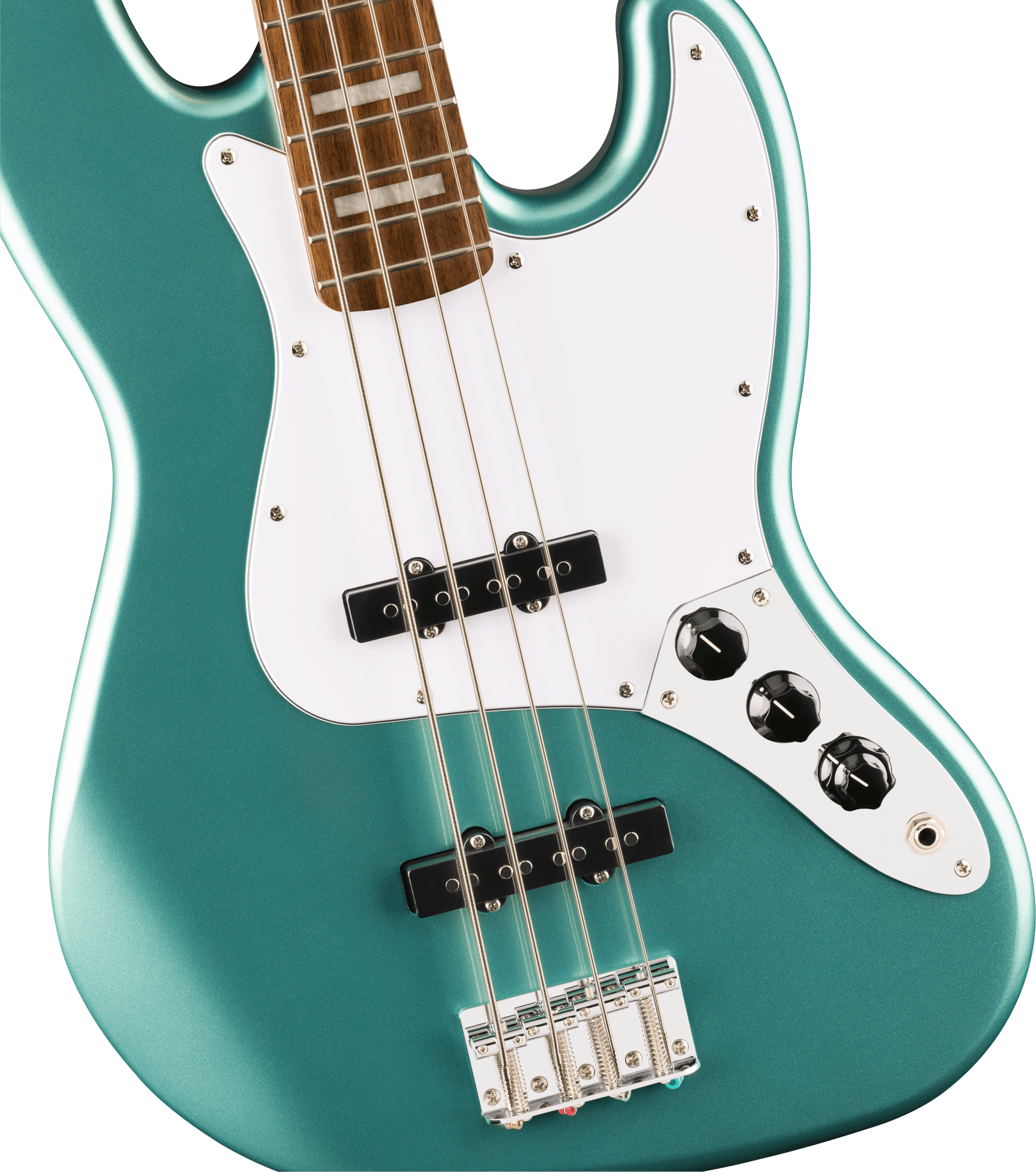 Squier Affinity Series Active Jazz Bass - Mystic Sea Foam Green - Metronome Music Inc.