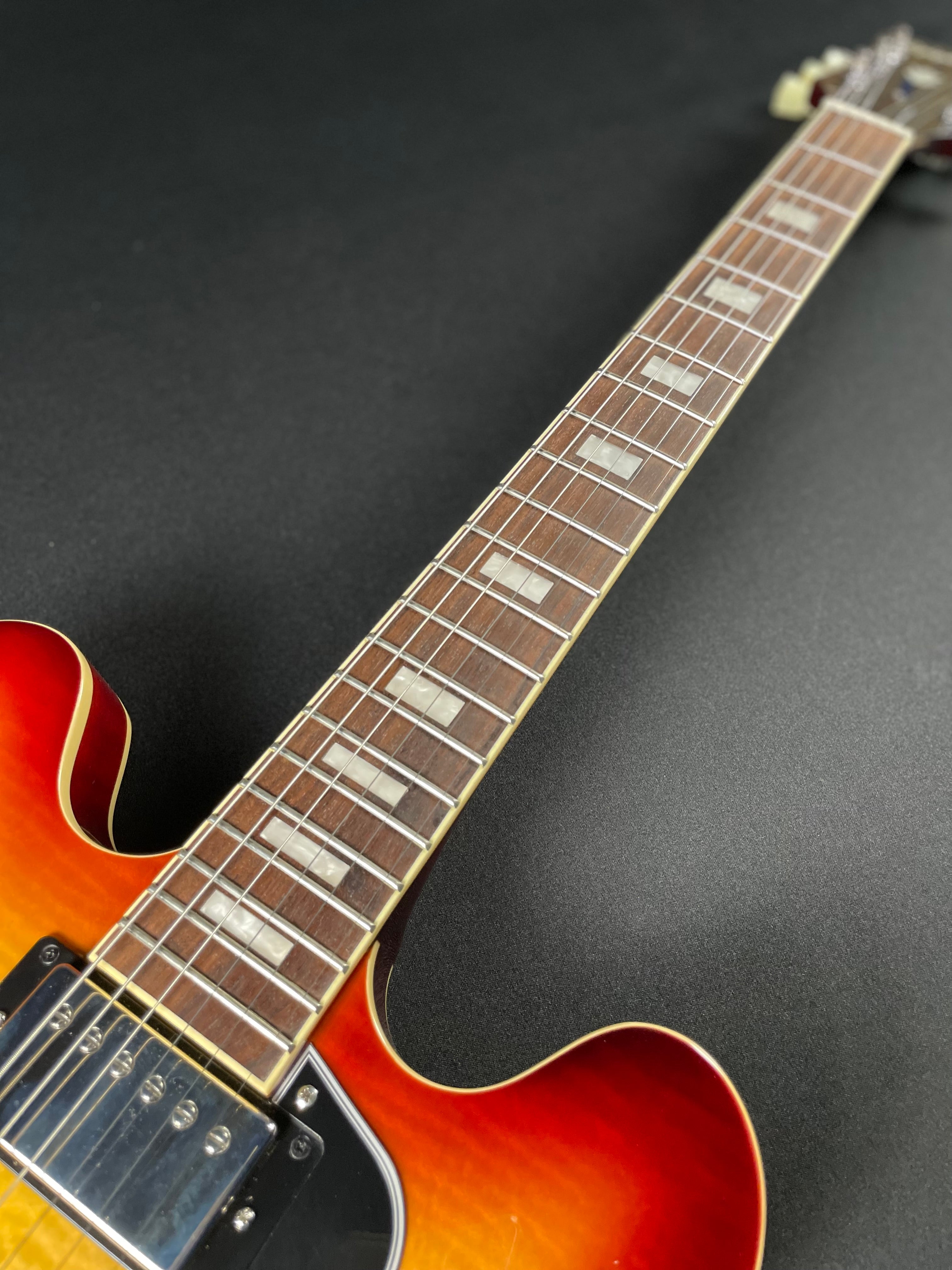 Epiphone ES-335 Figured IG w/HSC - Iced Tea (2021)