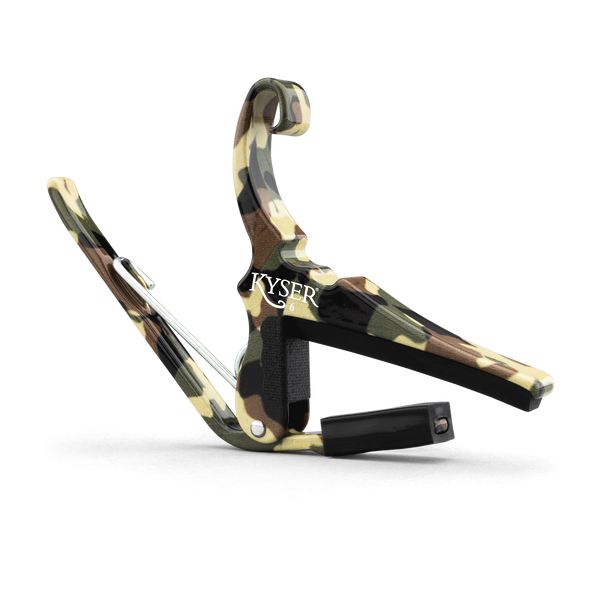 Kyser Acoustic Guitar Capo Camo 2.0 - Metronome Music Inc.