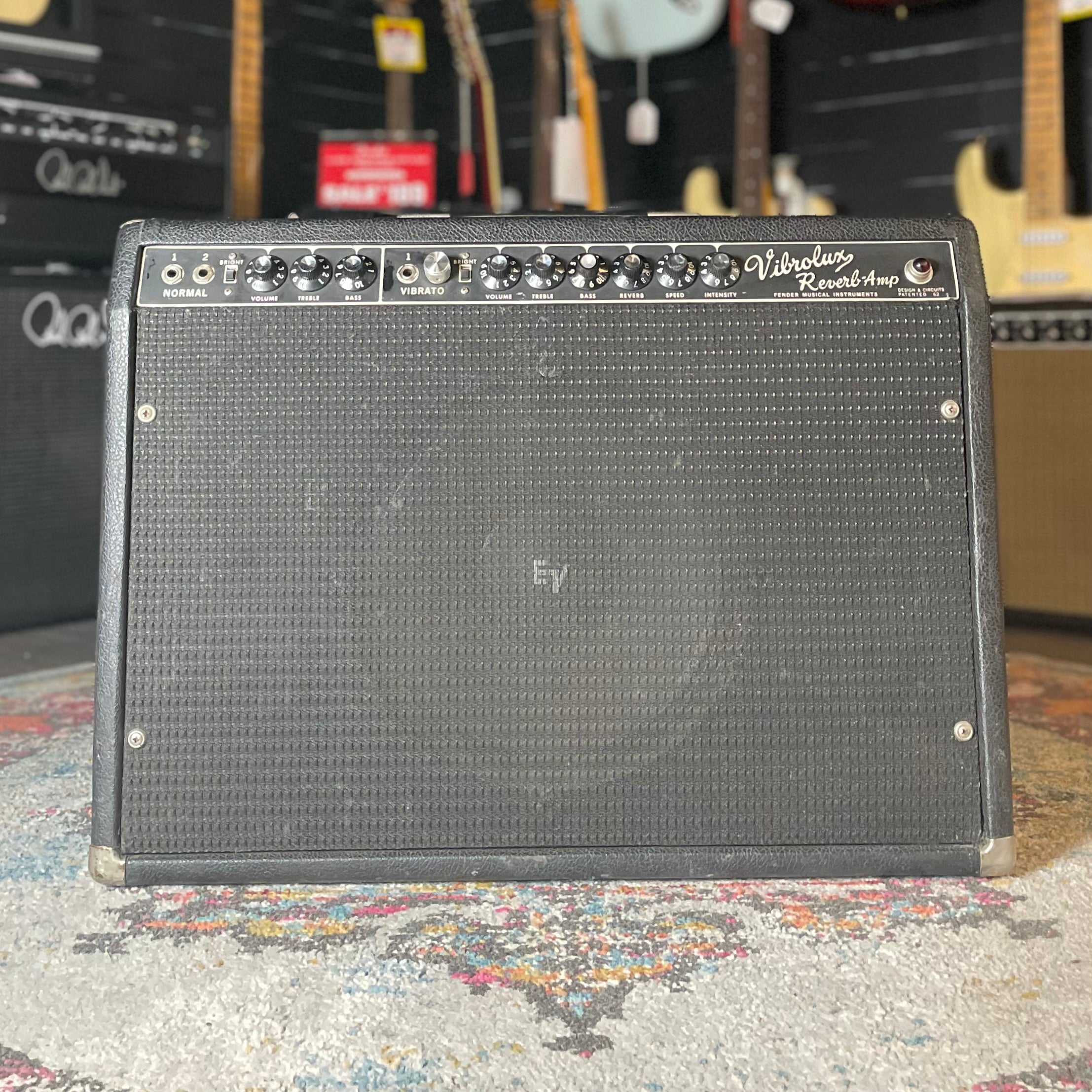 Fender Reverb エフェクター 1966 Fender Vibrolux Reverb, Stage 2 Mod by Paul Rivera