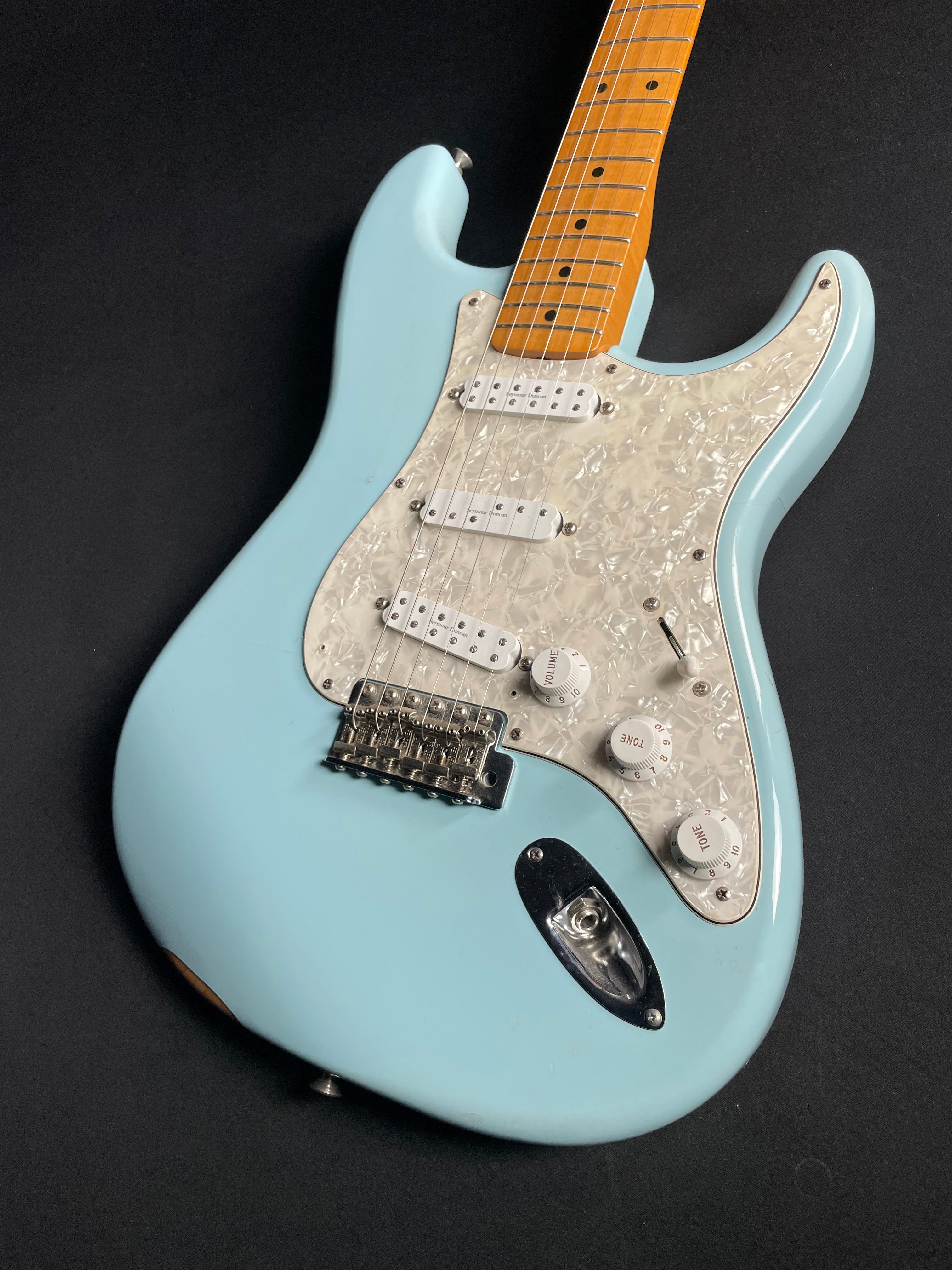 Fender Classic Series '50s Stratocaster w/Gig Bag - Daphne Blue (2007) - Metronome Music Inc.
