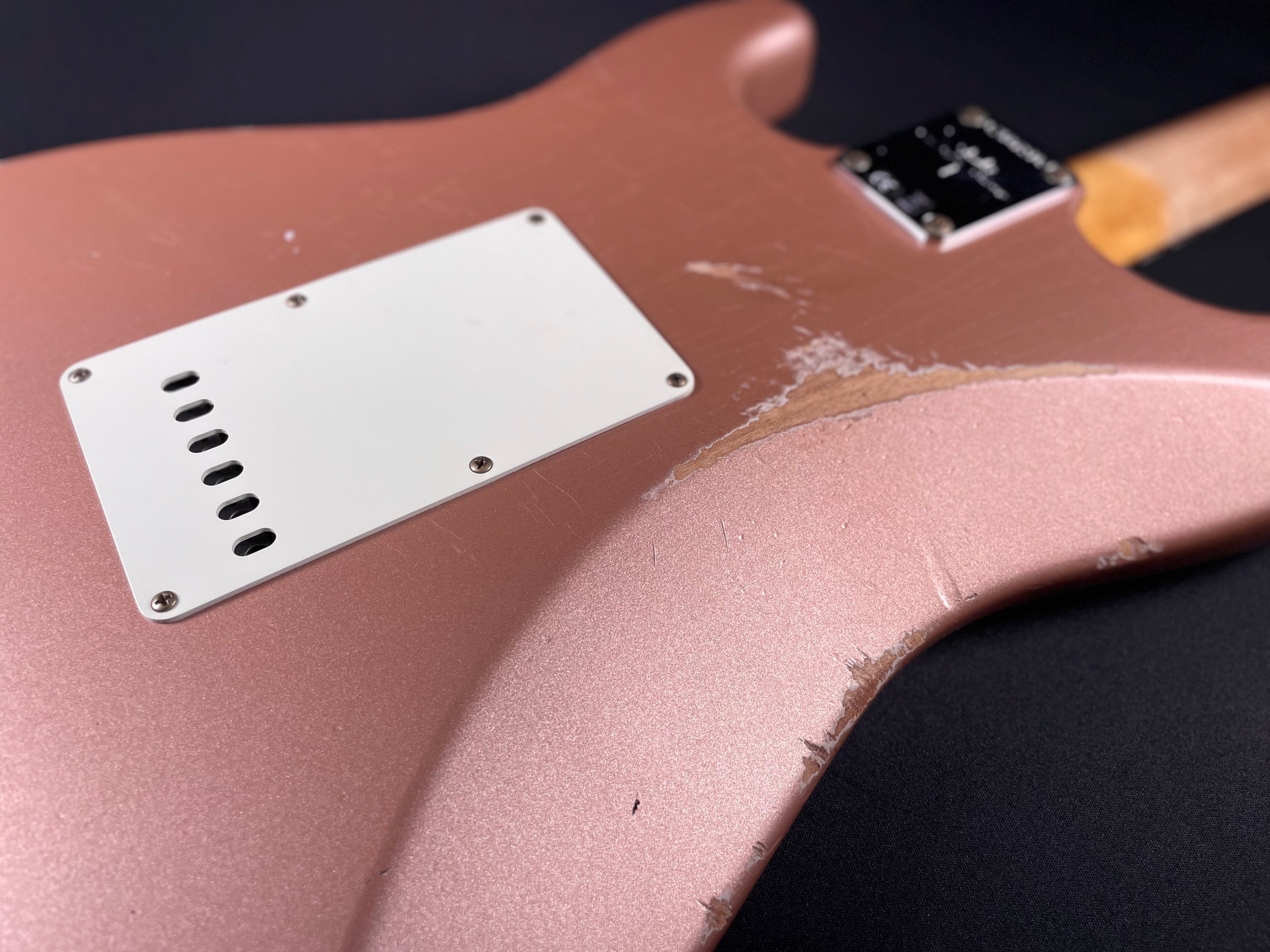 Fender Custom Shop LTD '59 Stratocaster HSS Relic - Shell Pink Metallic (2025) - Metronome Music Inc.
