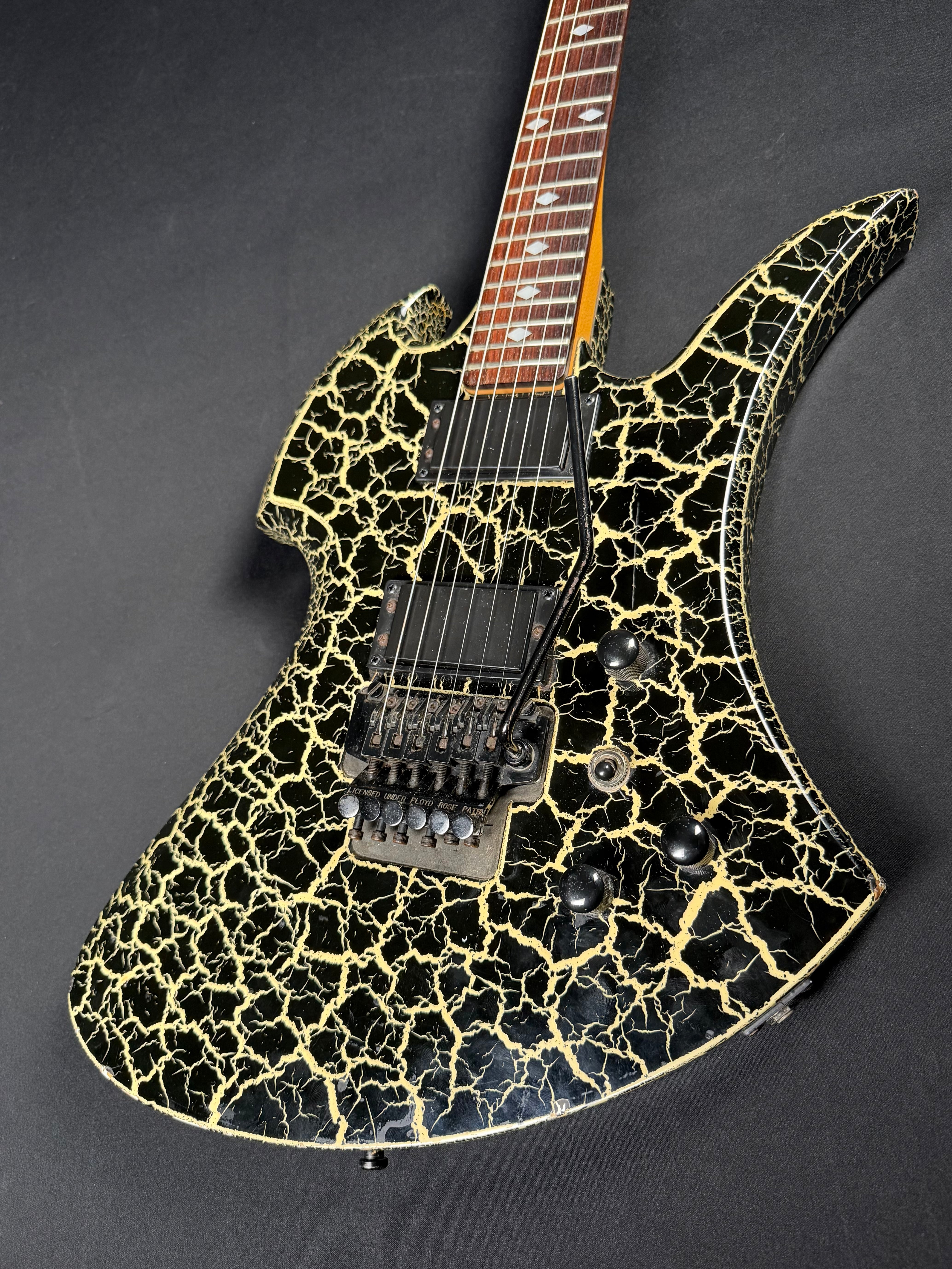 B.C. Rich NJ Series Mockingbird Crackle (1988-1991)