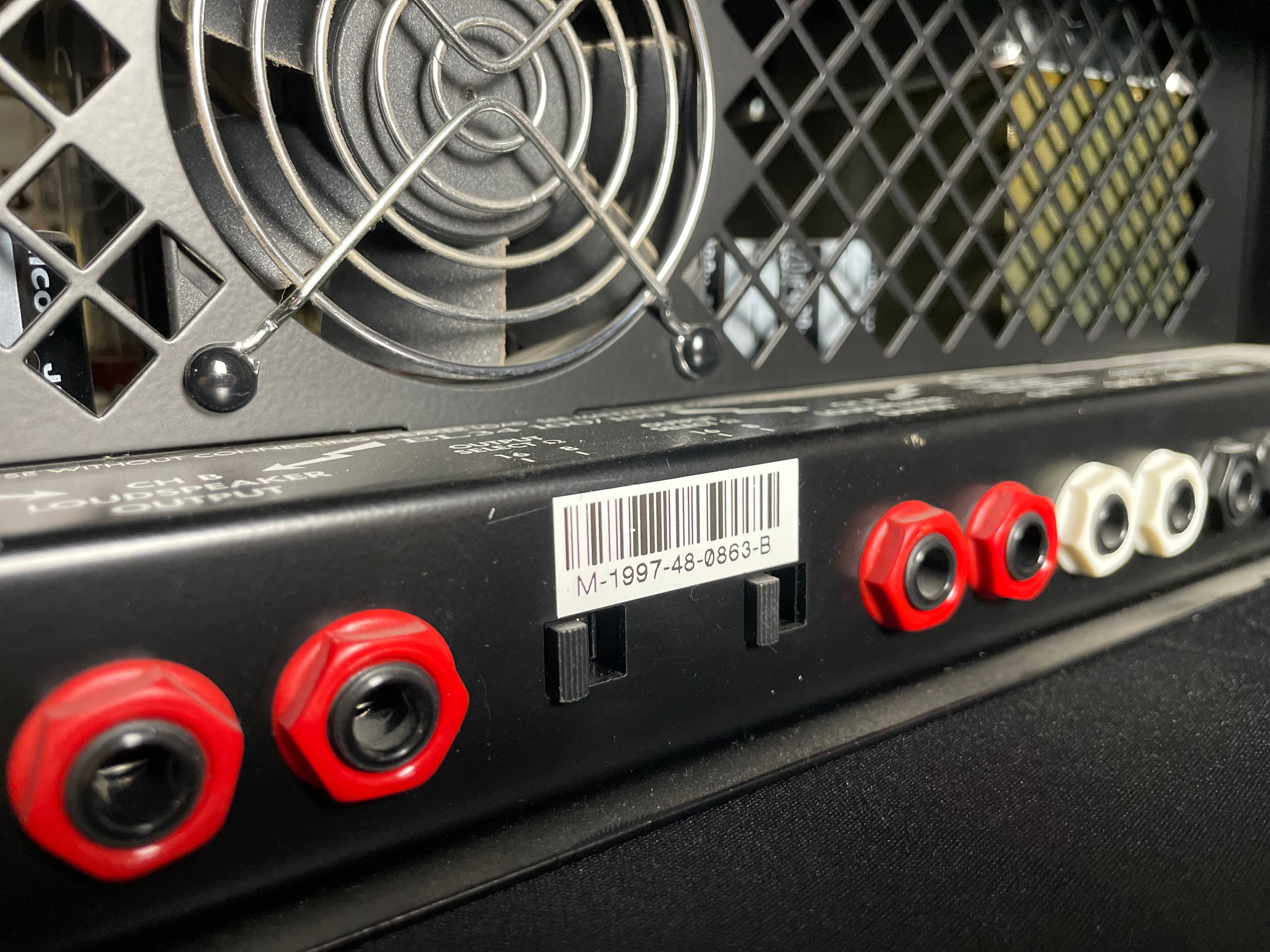 Marshall EL34 100/100 Dual Monoblock Rack Power Amp (1997)