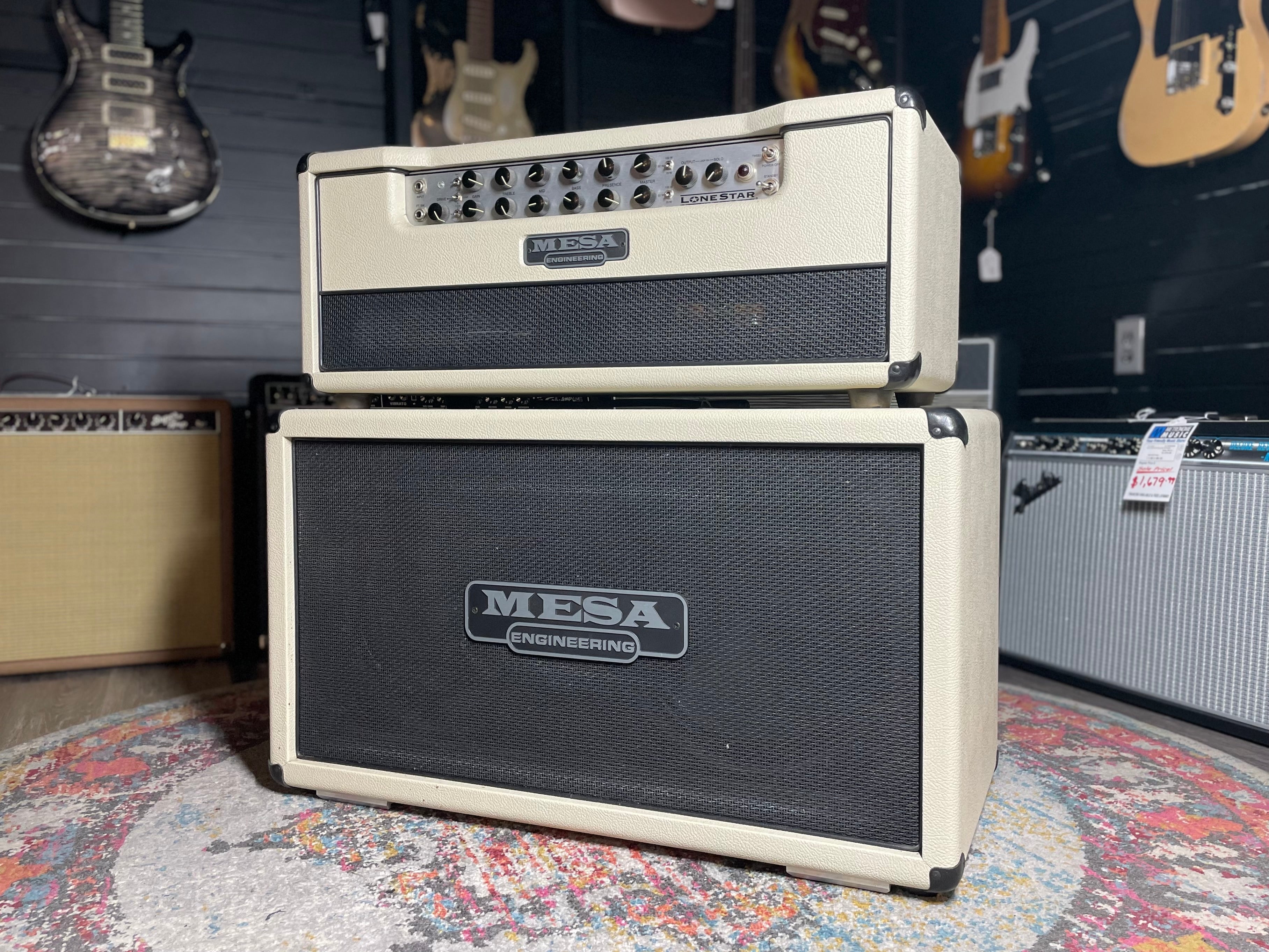 Mesa Boogie Lone Star Duo-Class Amp Head w/ 2x12 2FCB-R Cabinet