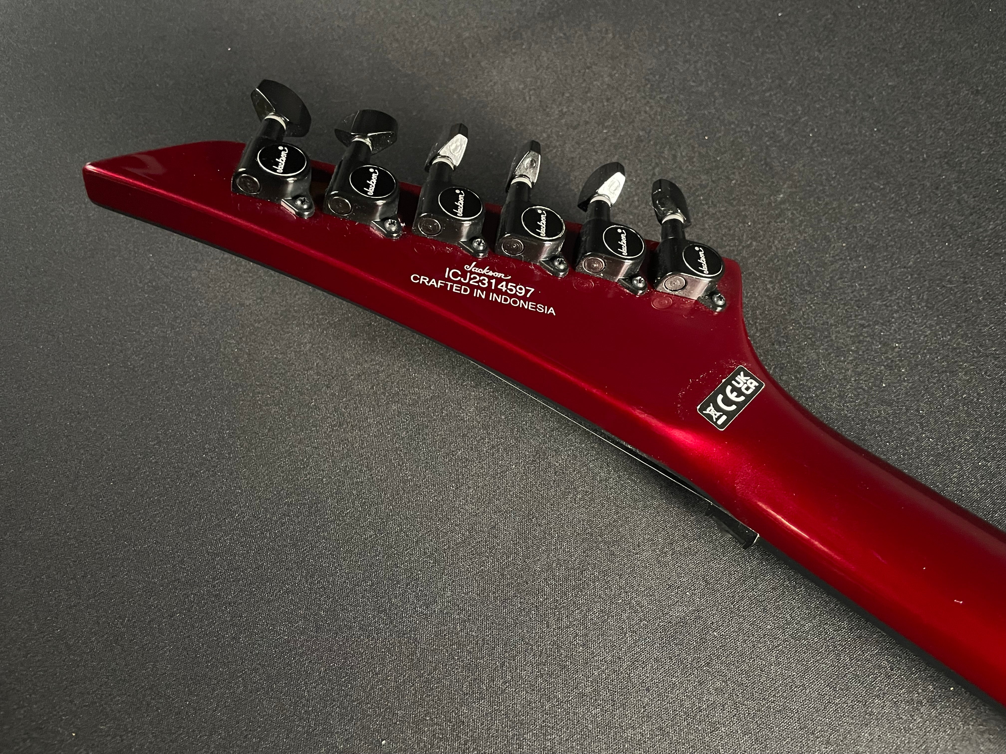 Jackson Pro Series Signature Phil Demmel Demmelition Fury PD - Red Tide Fade (USED) - Metronome Music Inc.