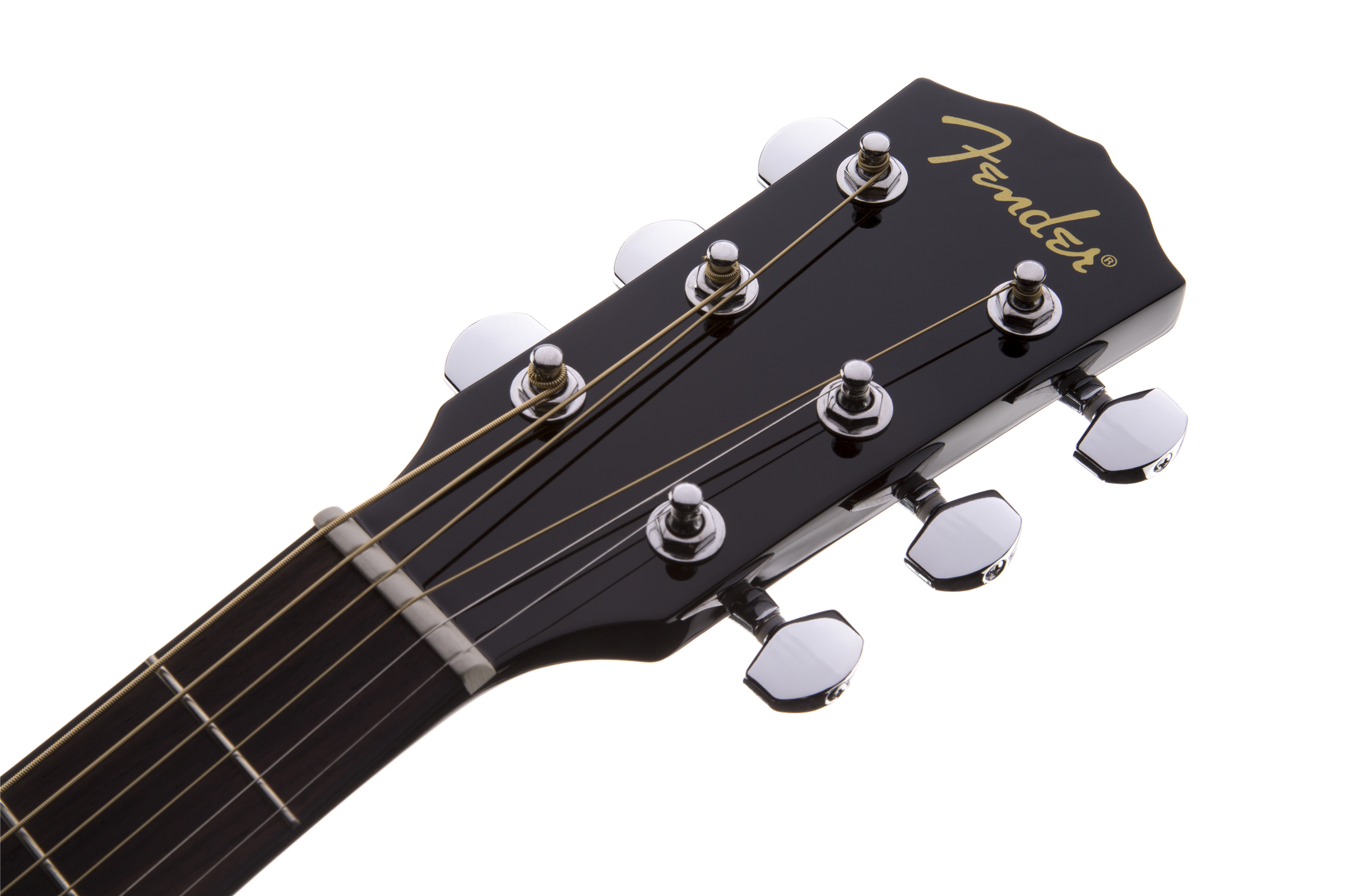 Fender CD-60 Dreadnought Acoustic w/Case, Walnut Fingerboard- Black - Metronome Music Inc.