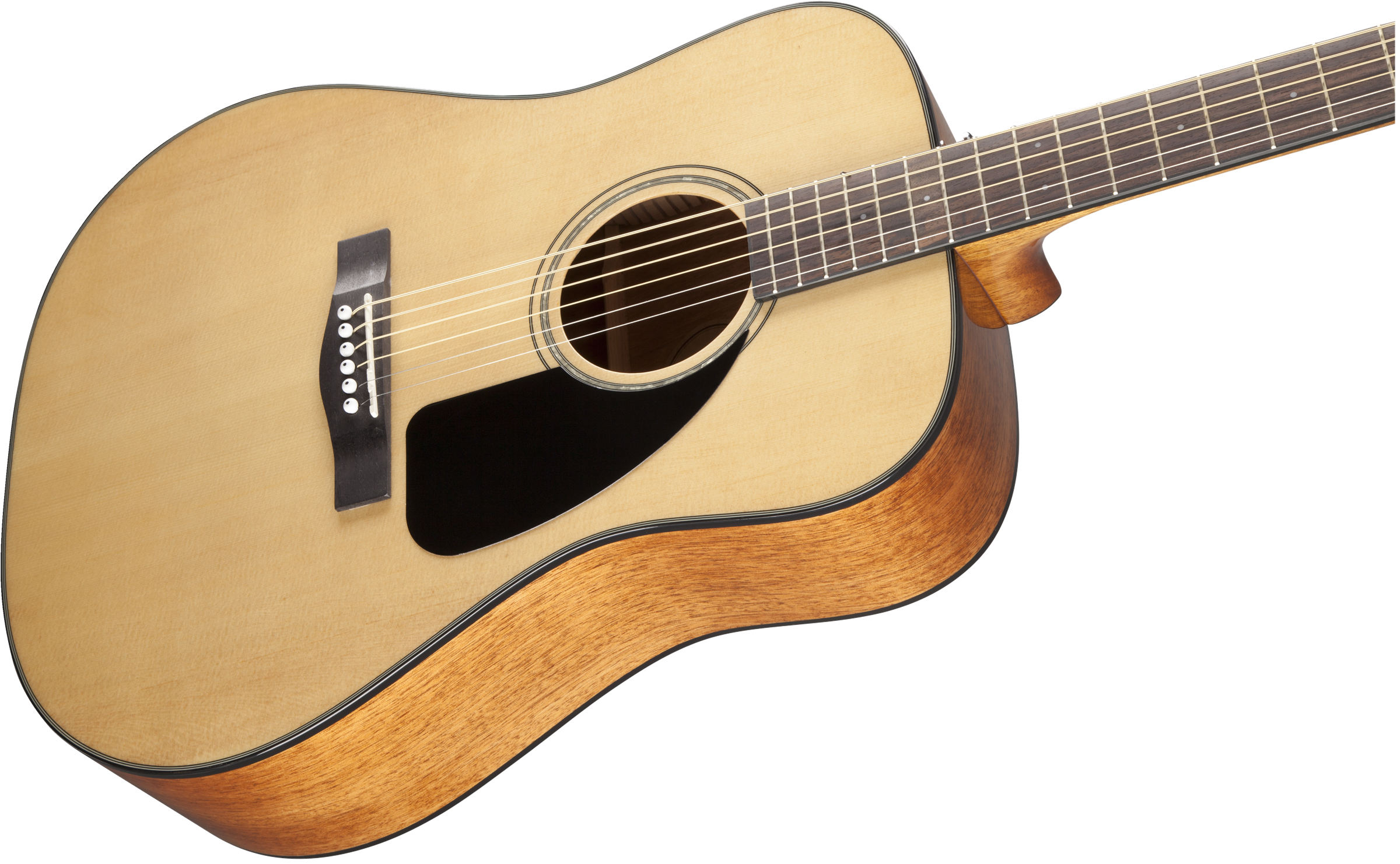 Fender CD-60 Dreadnought Acoustic w/Case, Walnut Fingerboard- Natural - Metronome Music Inc.