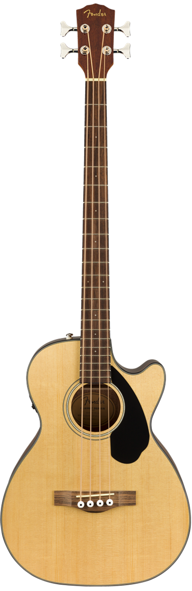Fender CB-60SCE Acoustic-Electric Bass Walnut Fingerboard - Natural