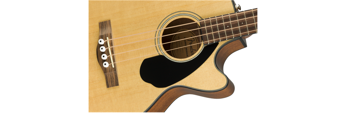 Fender CB-60SCE Acoustic-Electric Bass Walnut Fingerboard - Natural