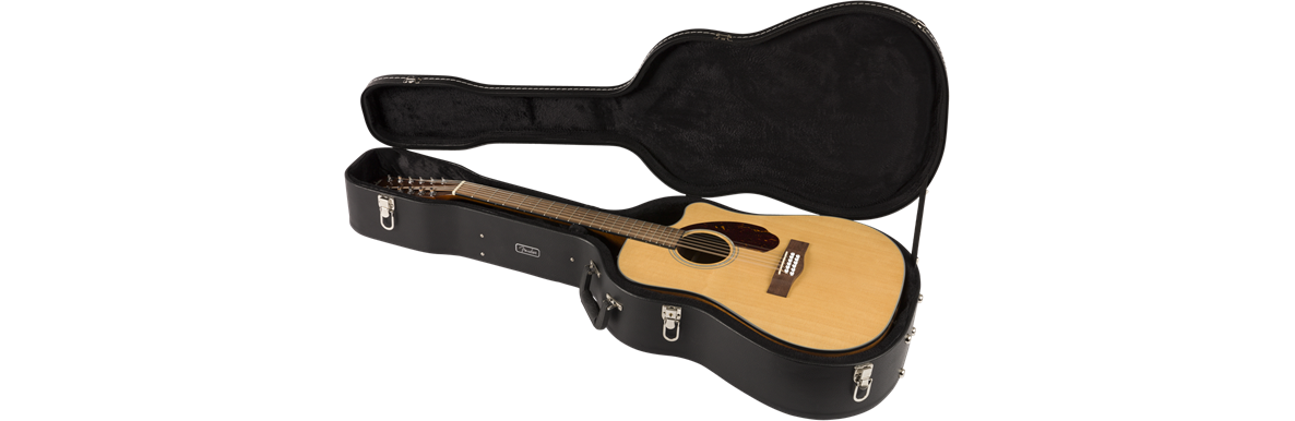 Fender CD-140SCE 12-String Walnut Fingerboard w/Case - Natural