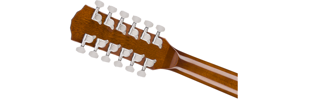Fender CD-140SCE 12-String Walnut Fingerboard w/Case - Natural