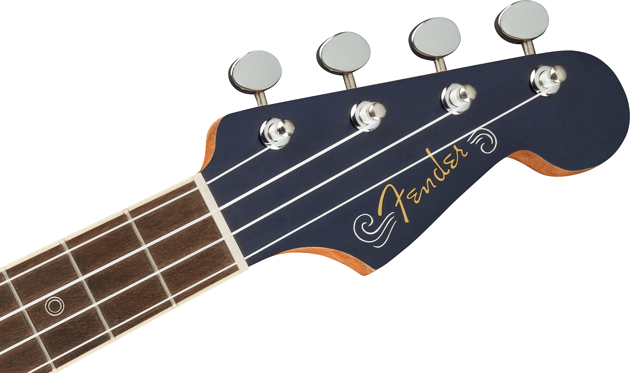 Fender Dhani Harrison Uke, Tenor Ukulele w/Bag - Sapphire Blue - Metronome Music Inc.