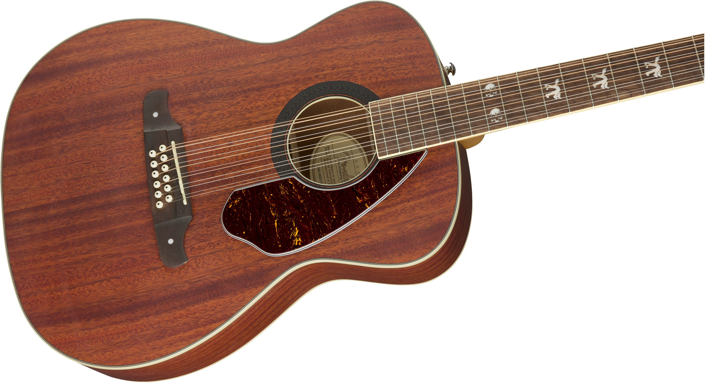 Fender Tim Armstrong Hellcat, 12-String - Natural - Metronome Music Inc.