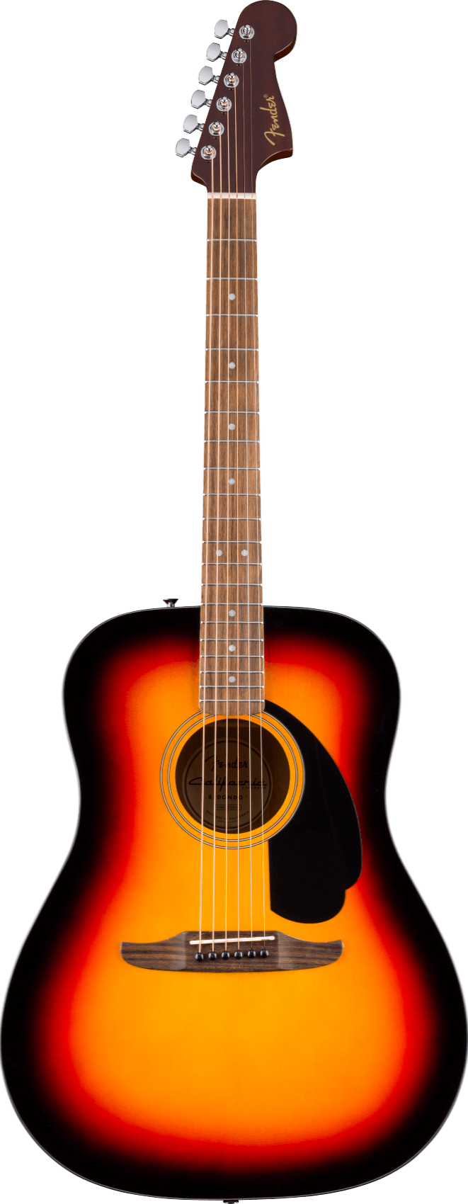 Fender California Standard Redondo Spruce Top Black Pickguard - 3-Color Sunburst