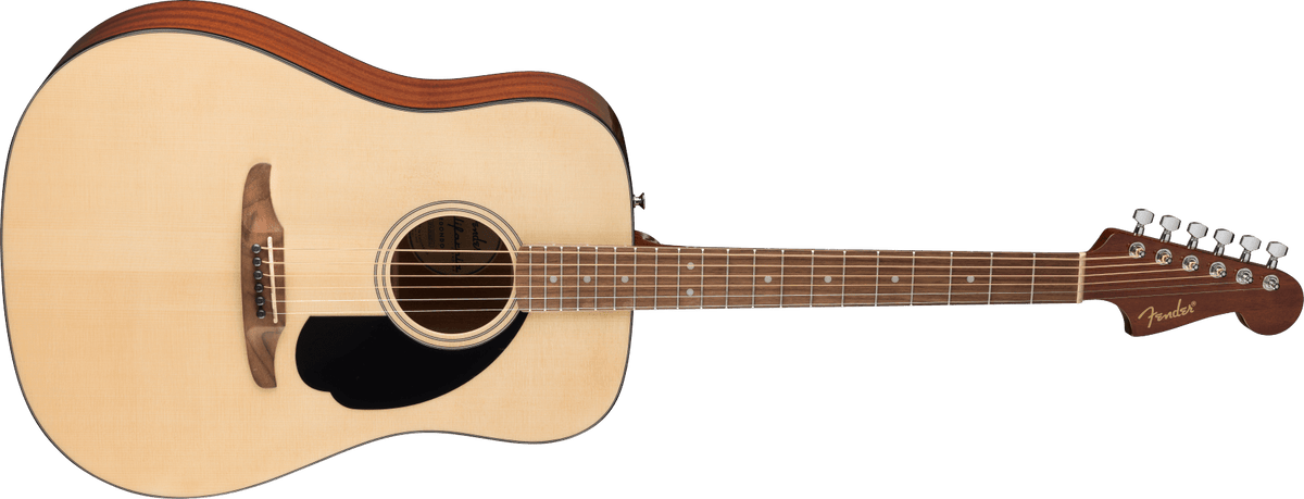 Fender California Standard Redondo Spruce Top Black Pickguard - Natural