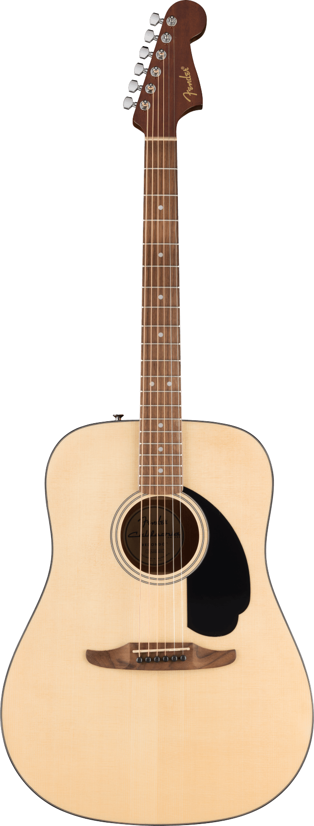 Fender California Standard Redondo Spruce Top Black Pickguard - Natural