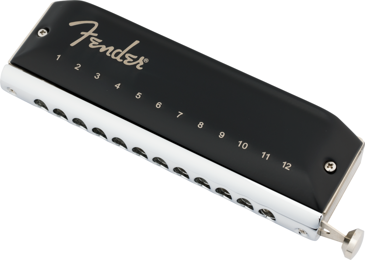 Fender Groove Pro Chromatic 12-Hole Harmonica, Key of C - Metronome Music Inc.