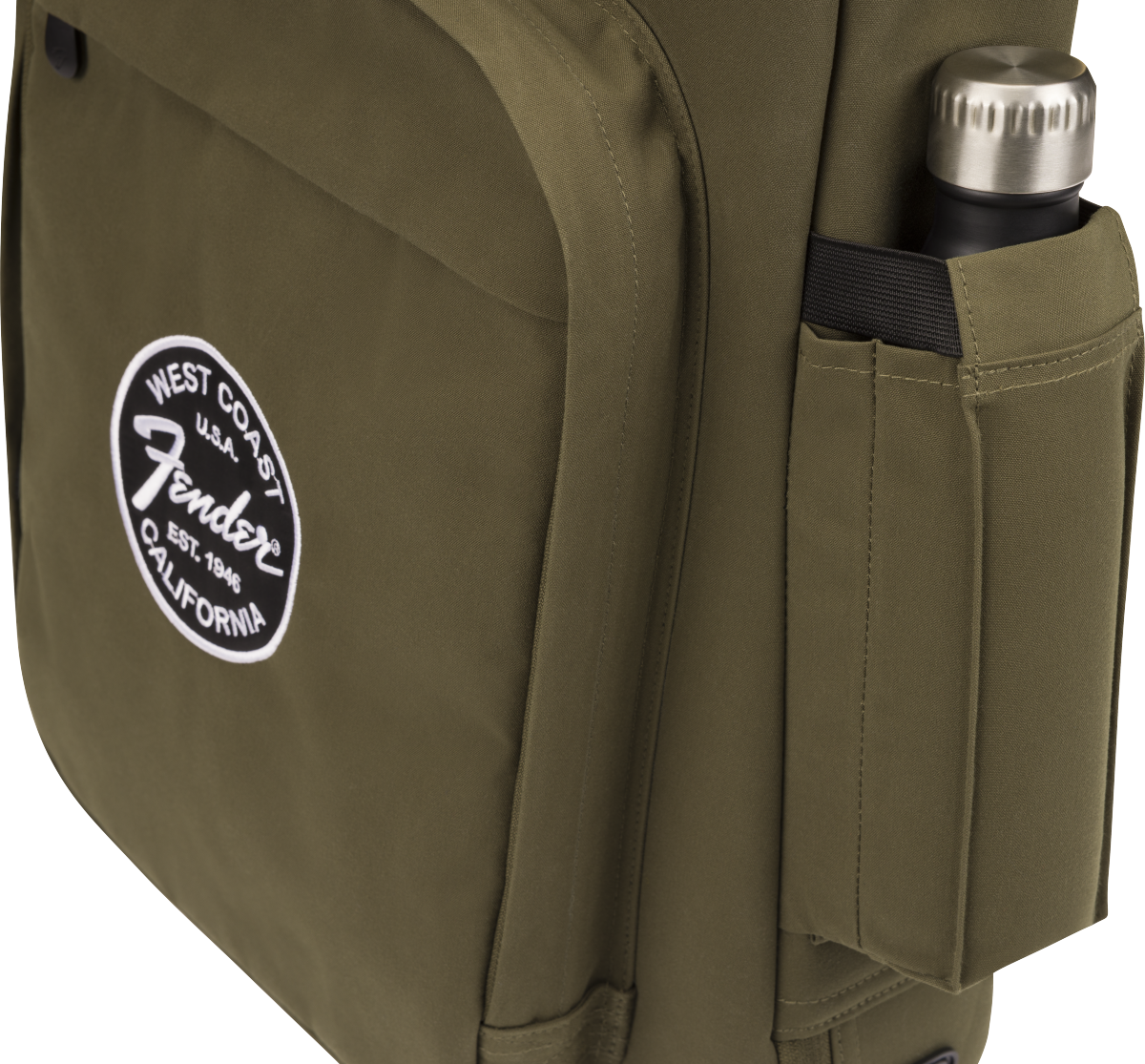 Fender Troubadour Electric Bass Gig Bag, Olive