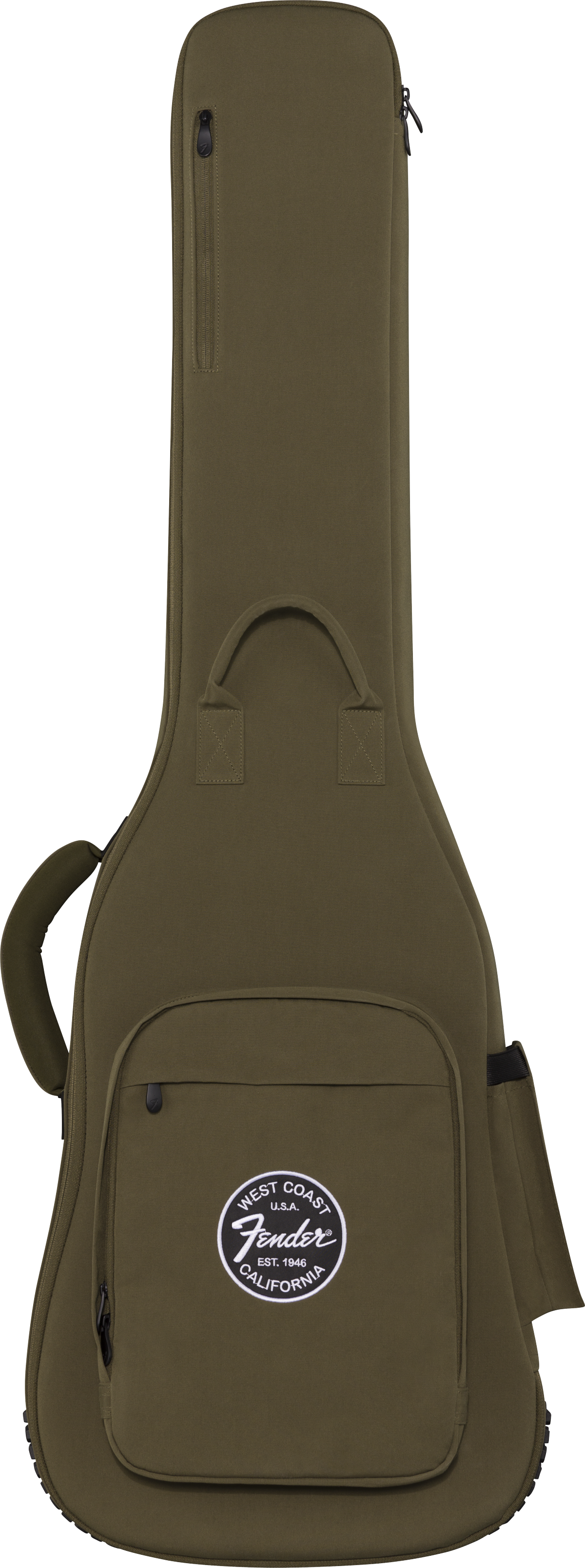 Fender Troubadour Electric Bass Gig Bag, Olive