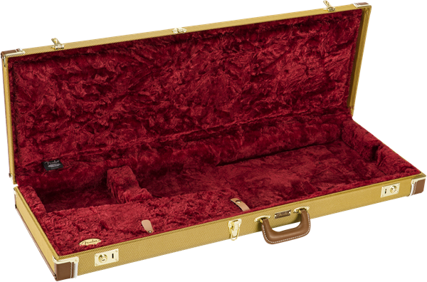 Fender Classic Series Wood Case - Strat/Tele, Tweed - Metronome Music Inc.