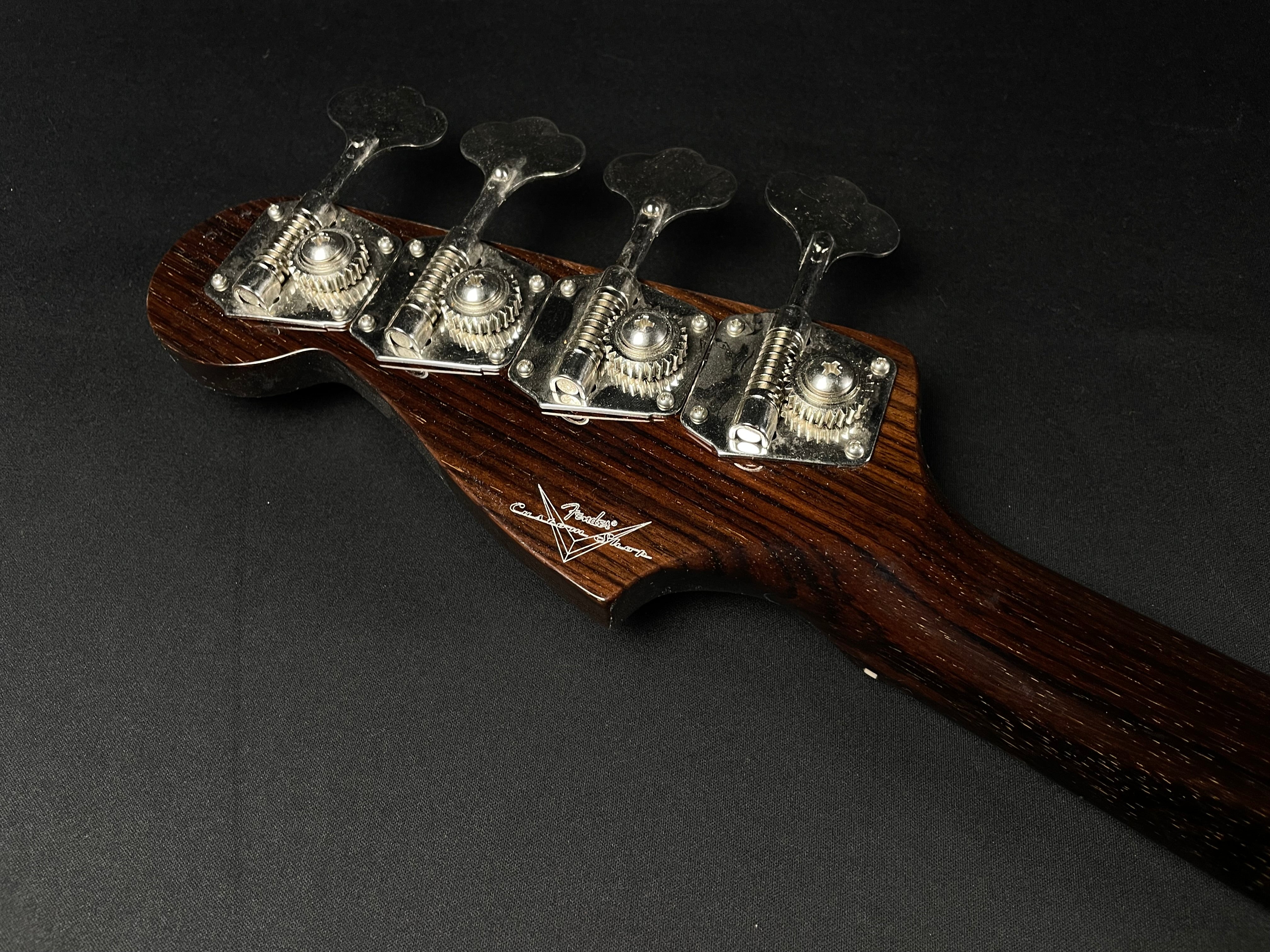 Fender Custom Shop Postmodern Precision Bass DLX Closet Classic Rosewood Neck Ebony Transparent