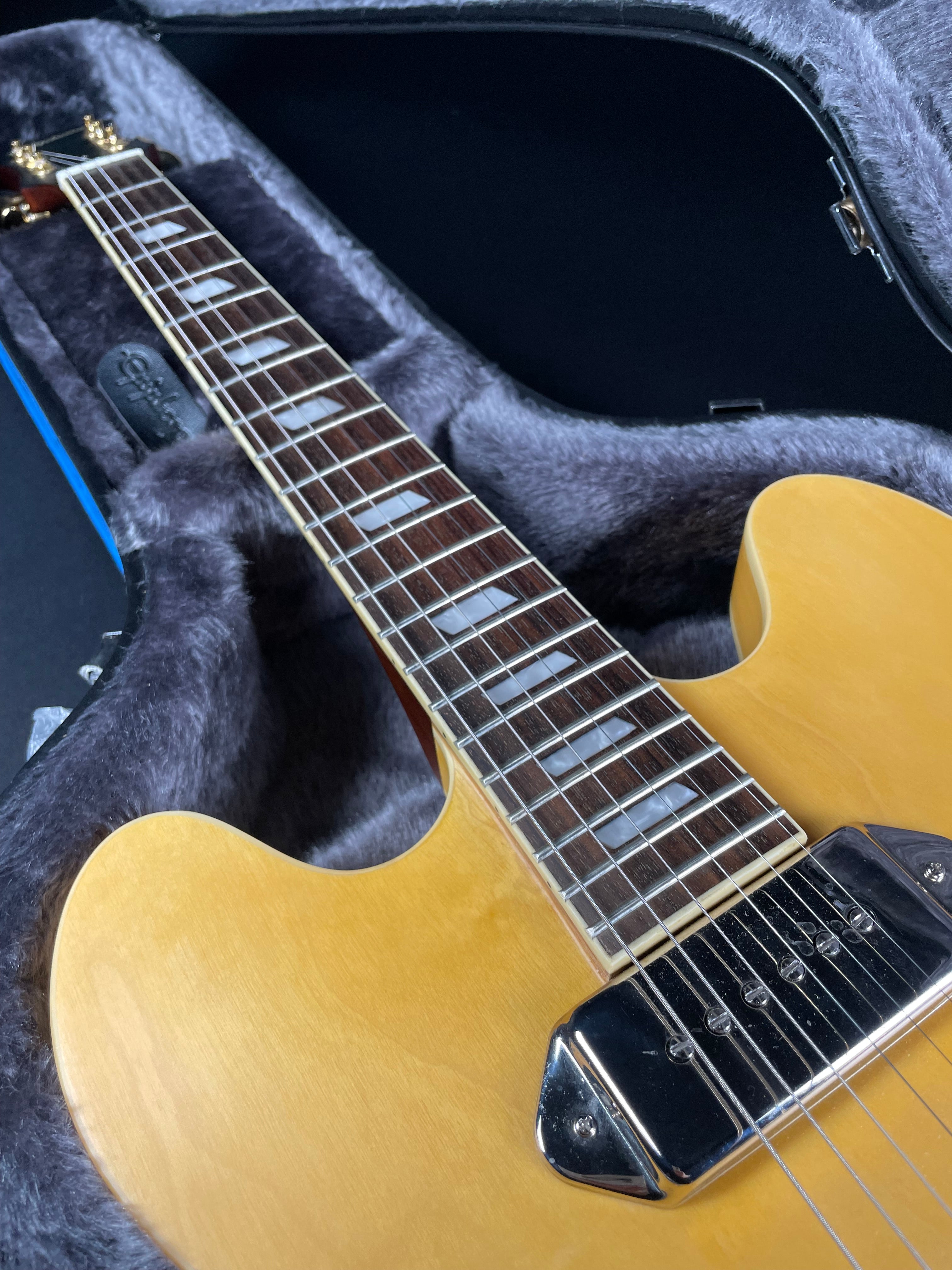 Epiphone Inspired by John Lennon Casino E230TD w/OHSC - Natural (2012) - Metronome Music Inc.