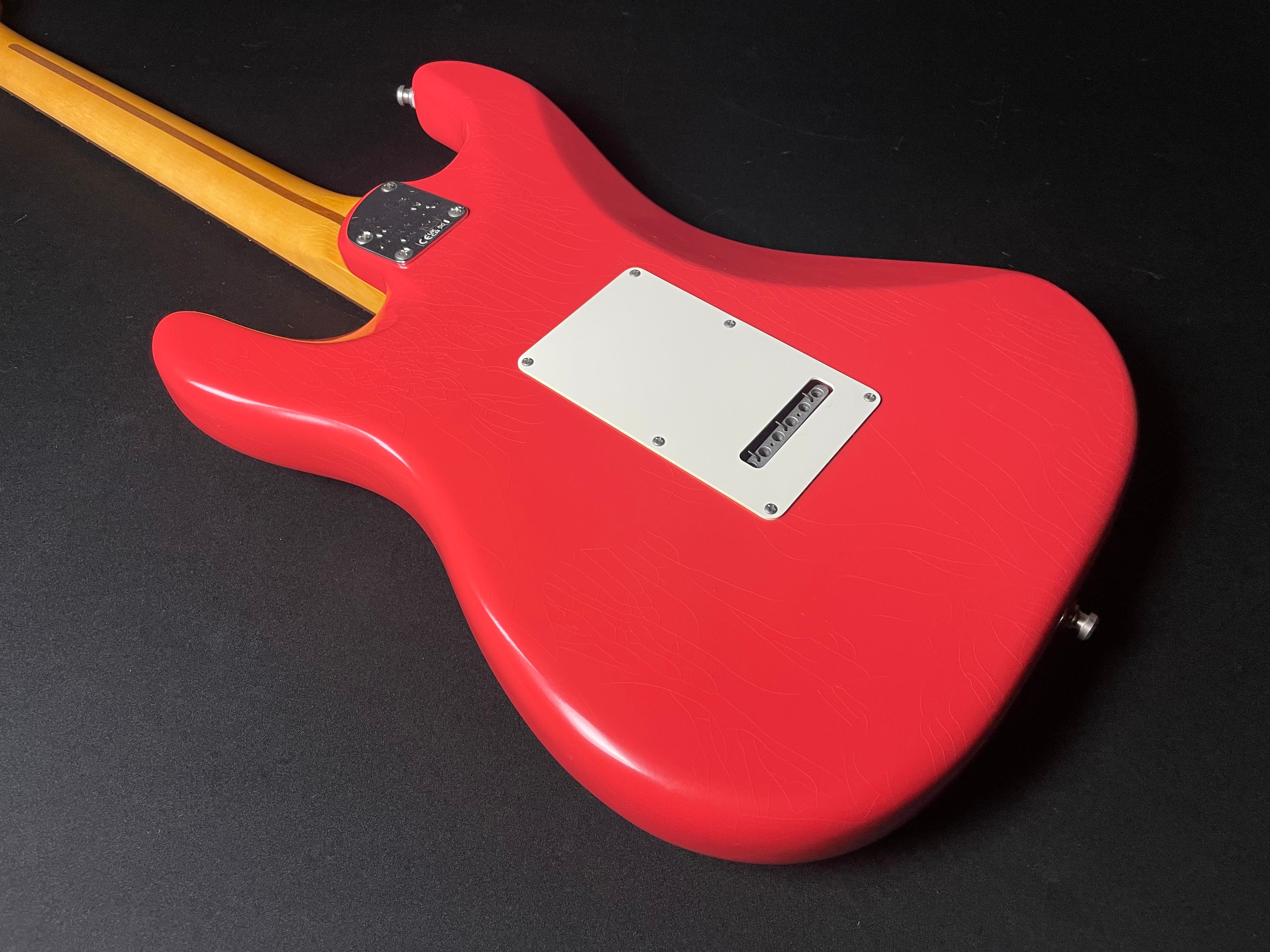 Fender American Ultra Luxe Vintage '60s Stratocaster HSS, Rosewood - Fiesta Red