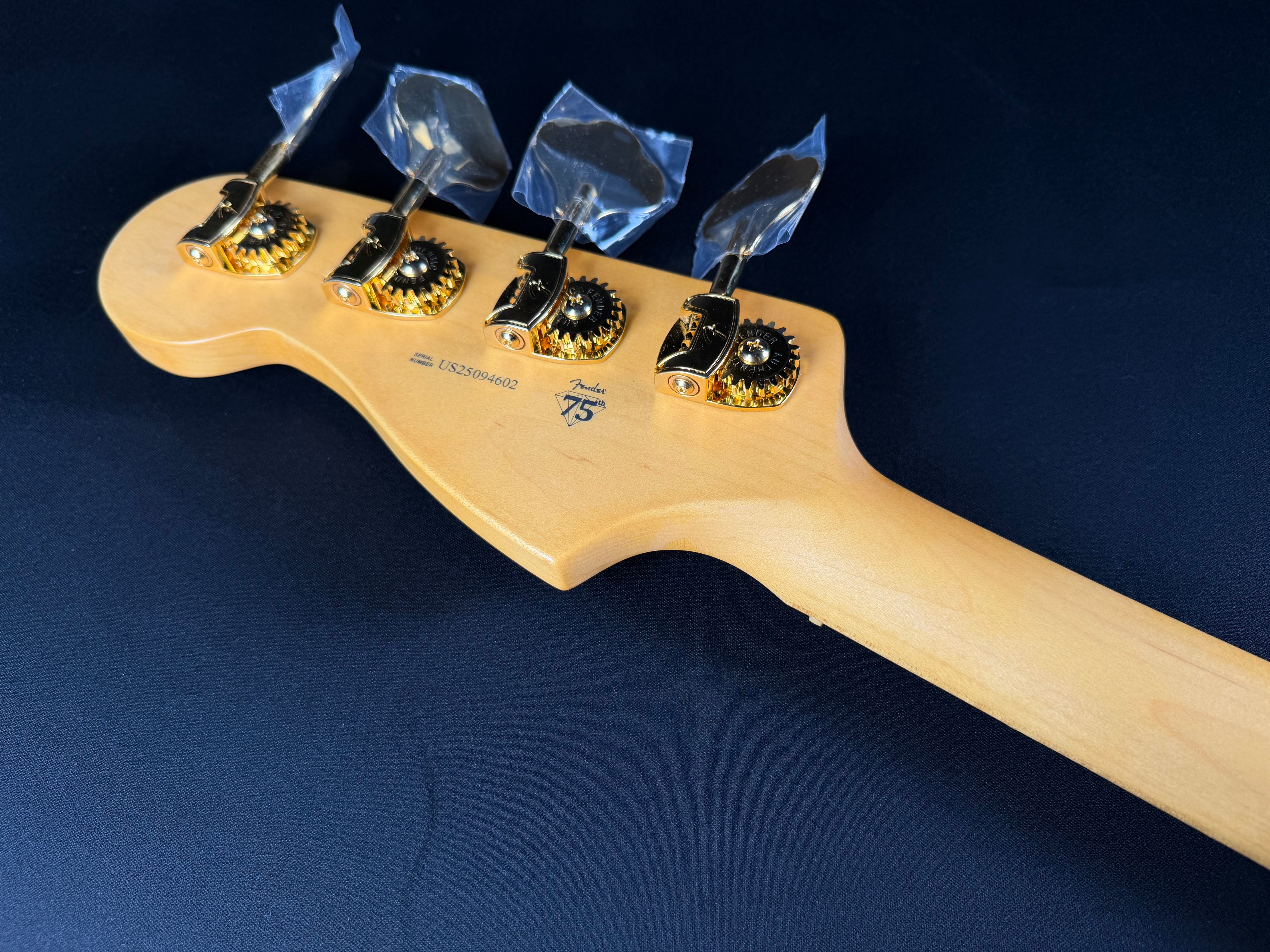 Fender 75th Anniversary American Professional PJ Bass - 2-Color Sunburst (2026) - Metronome Music Inc.