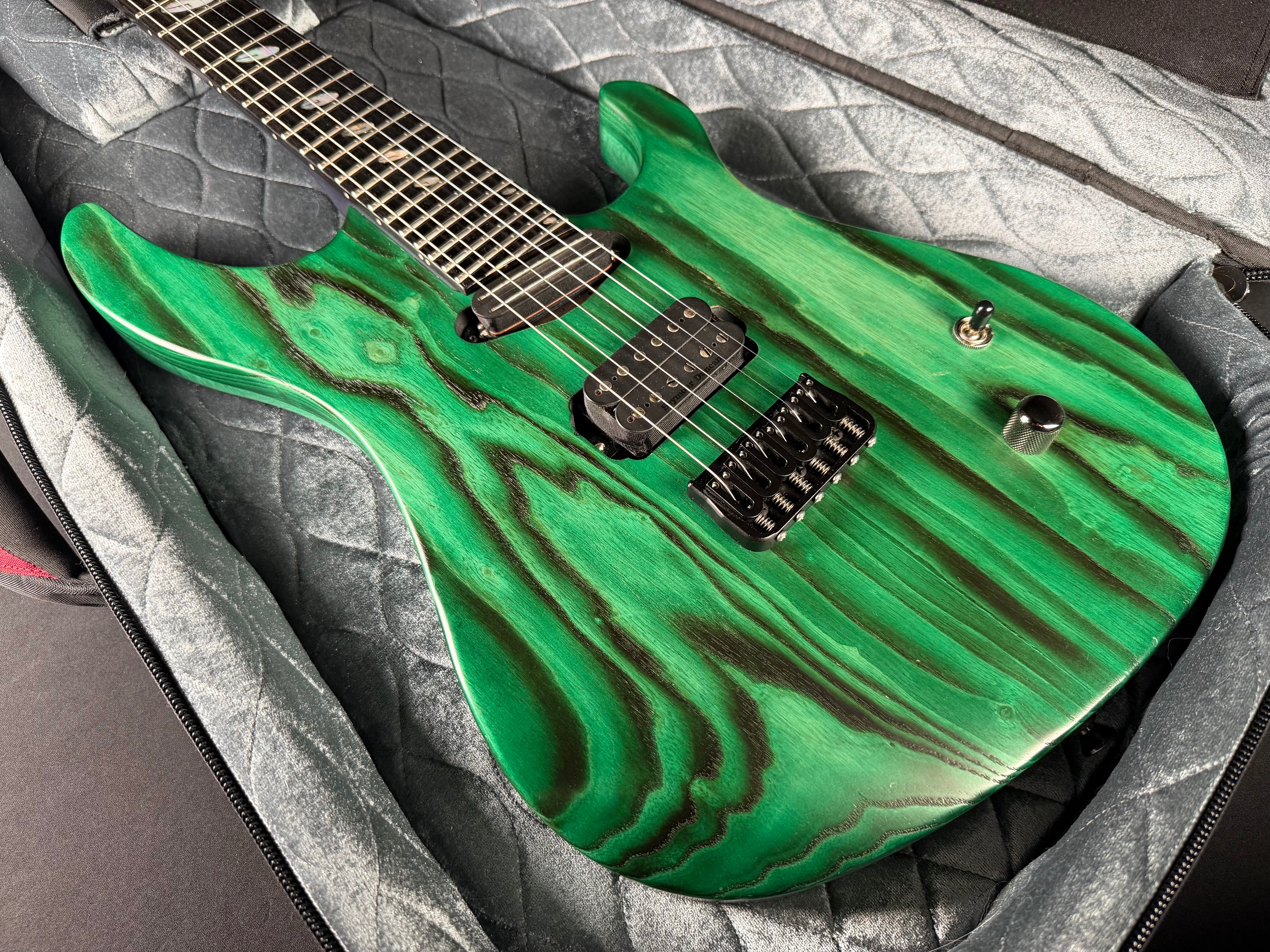 Caparison Dellinger II FX-AM w/Soft Case - Green (Used)