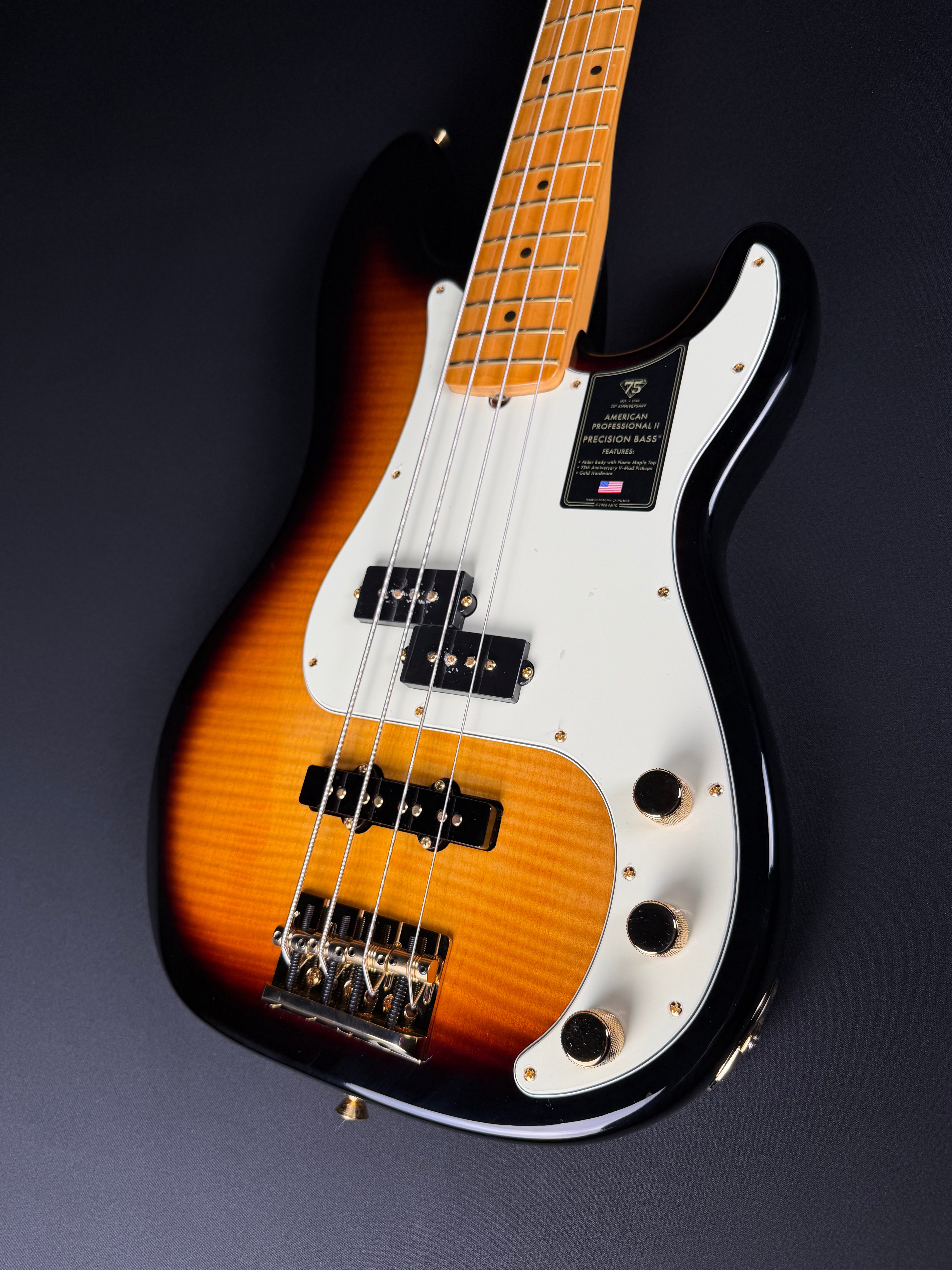 Fender 75th Anniversary American Professional PJ Bass - 2-Color Sunbur