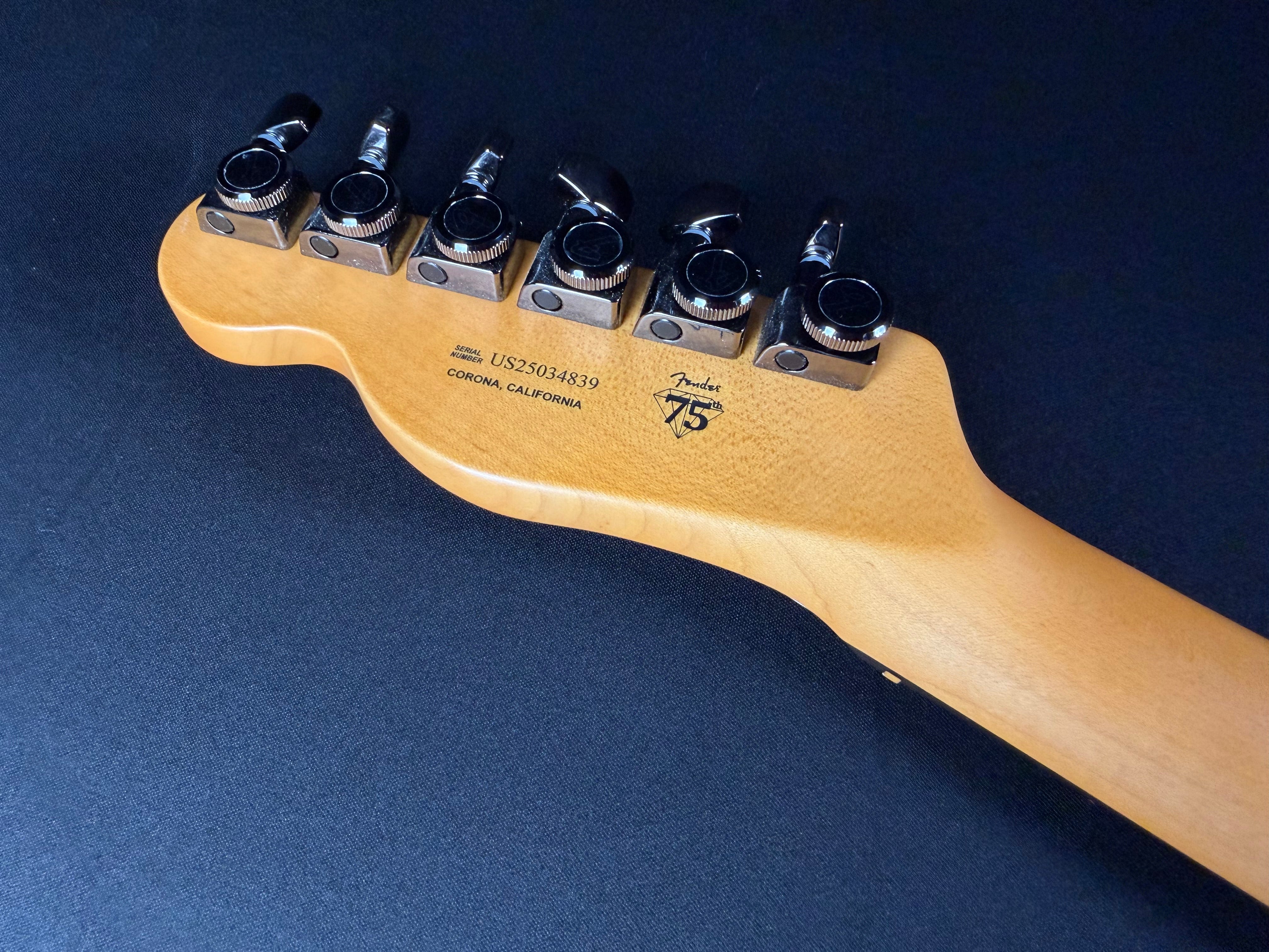 Fender 75th Anniversary American Ultra II Telecaster - Liquid Gold (20