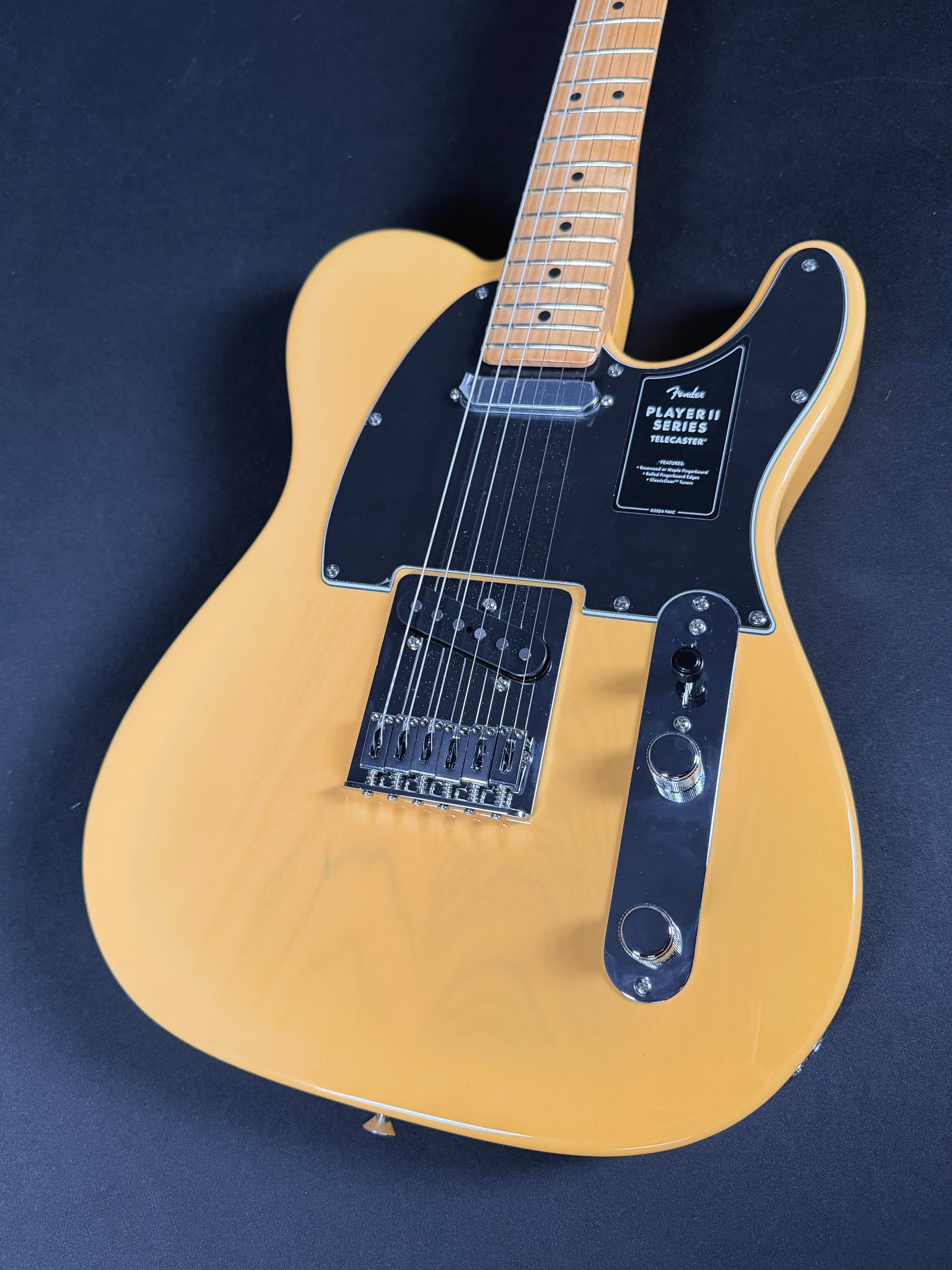 Fender Player II Telecaster, Maple - Butterscotch Blonde