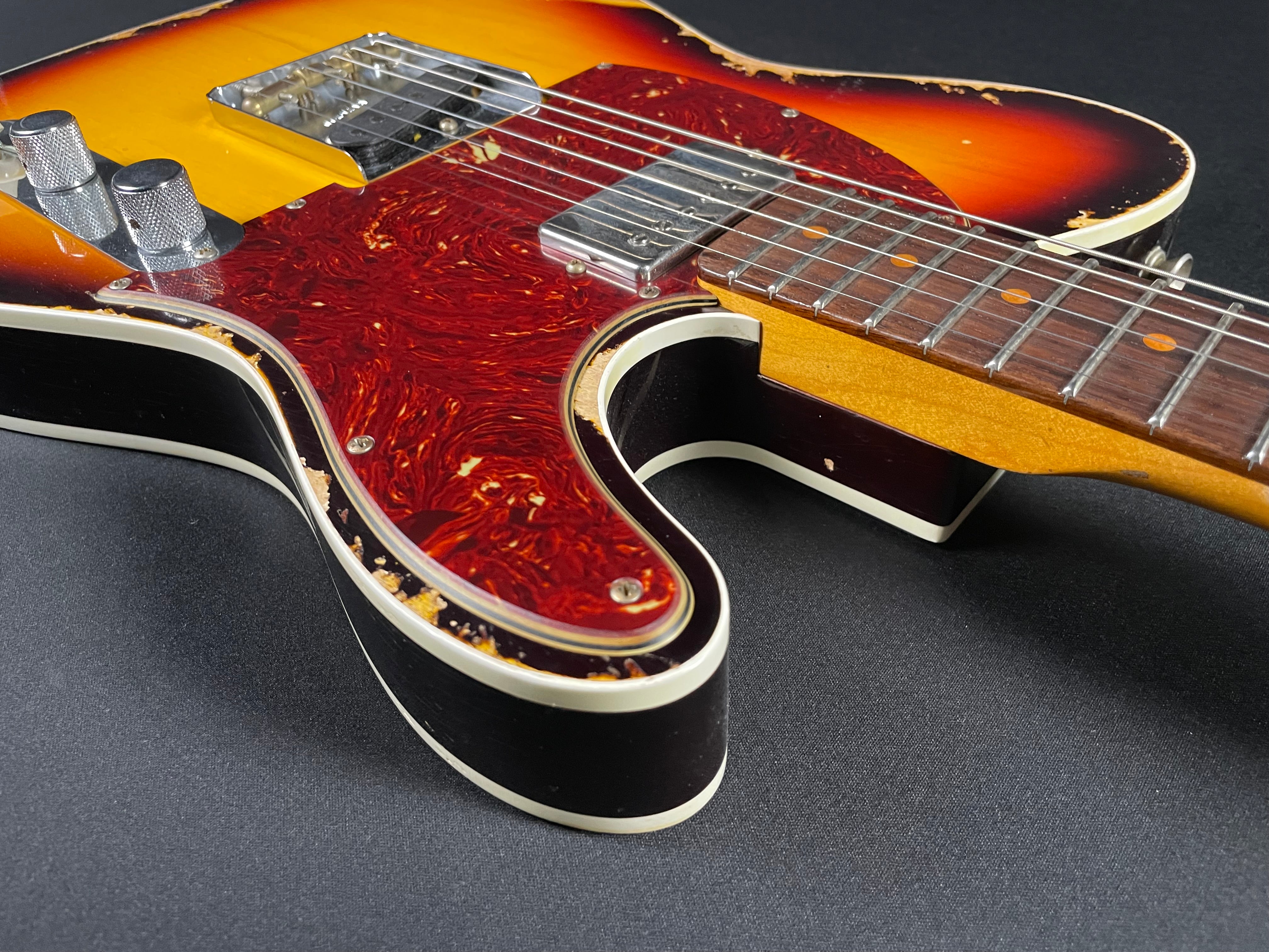Fender Custom Shop LTD Reverse 1960 Tele Custom, Heavy Relic - 3-Color