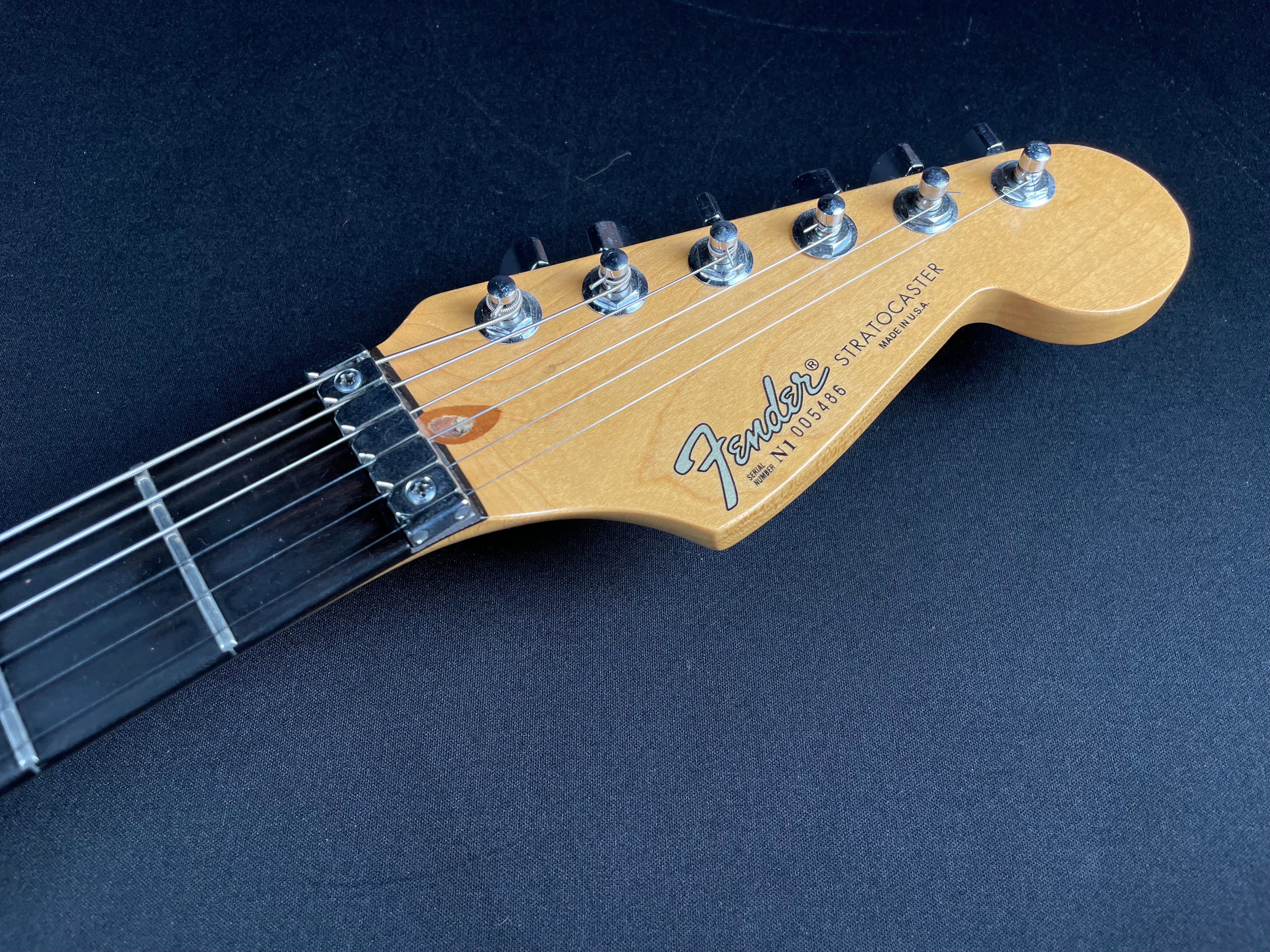 Fender Strat Plus Ultra w/OHSC - Ebony Burst (1991) - Metronome Music Inc.