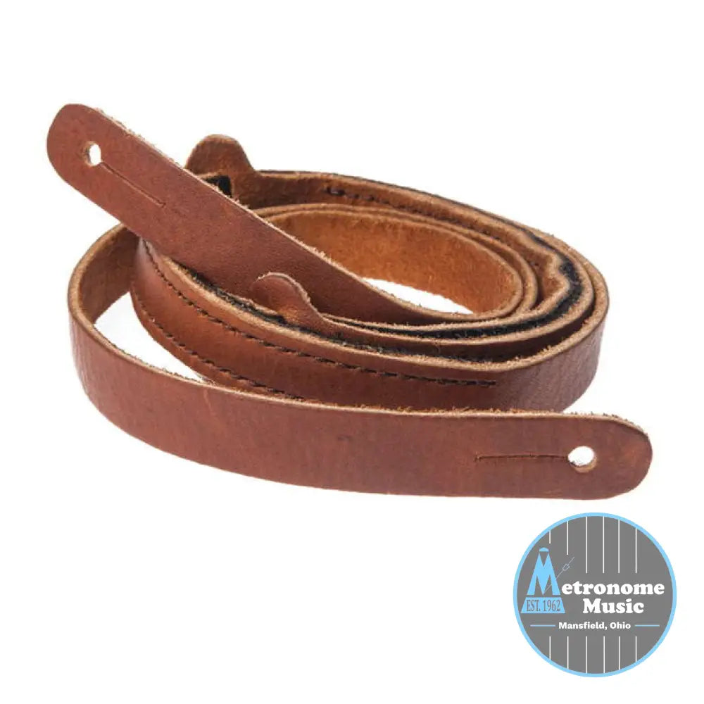 2" LEATHER MICRO ADJUSTABLE BLUEGRASS MANDOLIN STRAP - Metronome Music Inc.