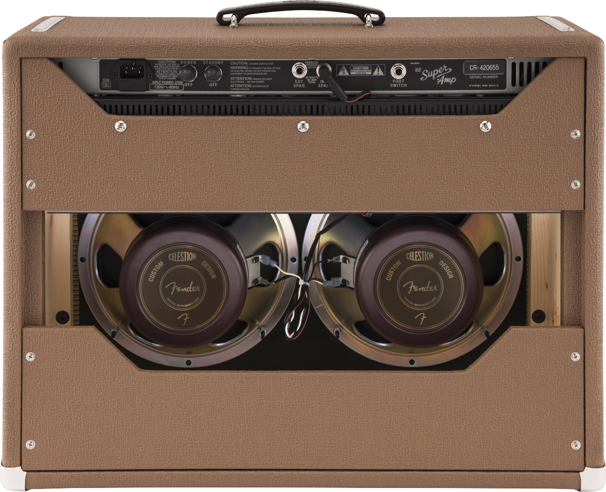 Fender '62 Super Amp 40-watt 2 x 10-inch Tube Combo Amp (PRE-ORDER) - Metronome Music Inc.