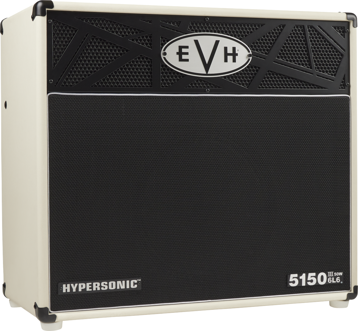 EVH  5150III® Hypersonic™ 6L6 1x12, Ivory - Metronome Music Inc.