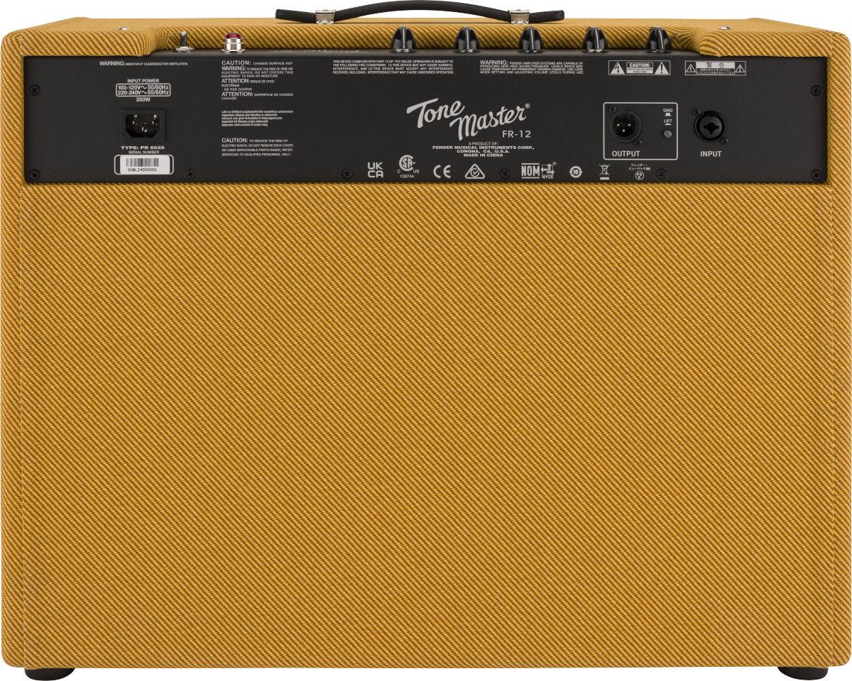 Fender Tone Master FR-12, Tweed