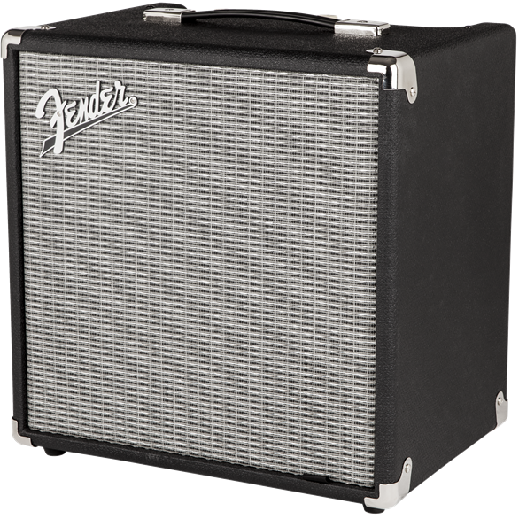 Fender Rumble 25 (V3) Bass Combo - Black/Silver