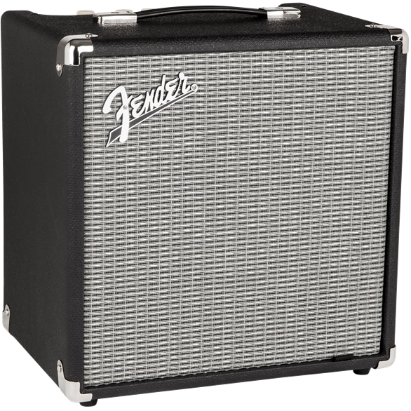 Fender Rumble 25 (V3) Bass Combo - Black/Silver