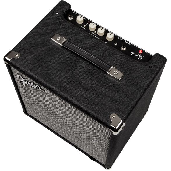Fender Rumble 25 (V3) Bass Combo - Black/Silver