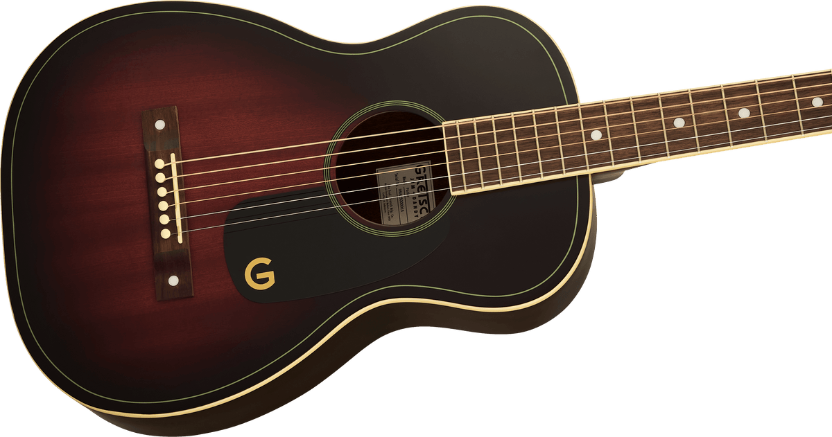 Gretsch Jim Dandy Parlor, Walnut Fingerboard - Deep Cherry Burst