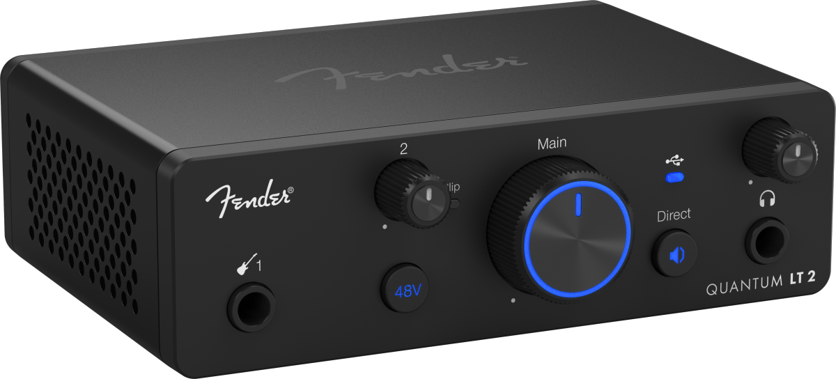 Fender Quantum LT 2 USB-C Audio Interface - Metronome Music Inc.