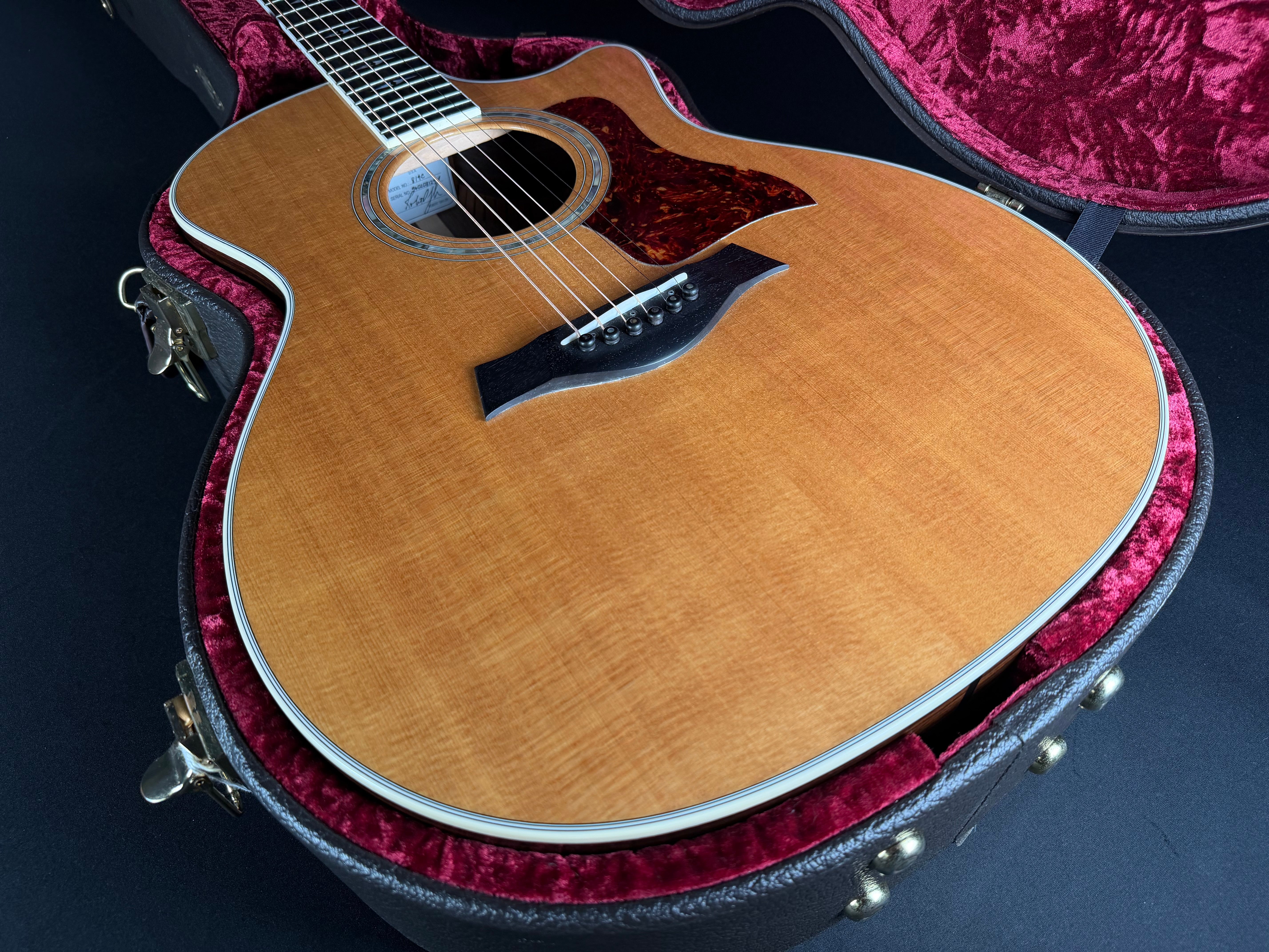 Taylor 814c w/OHSC ES1 Electronics - Natural (1996) - Metronome Music Inc.