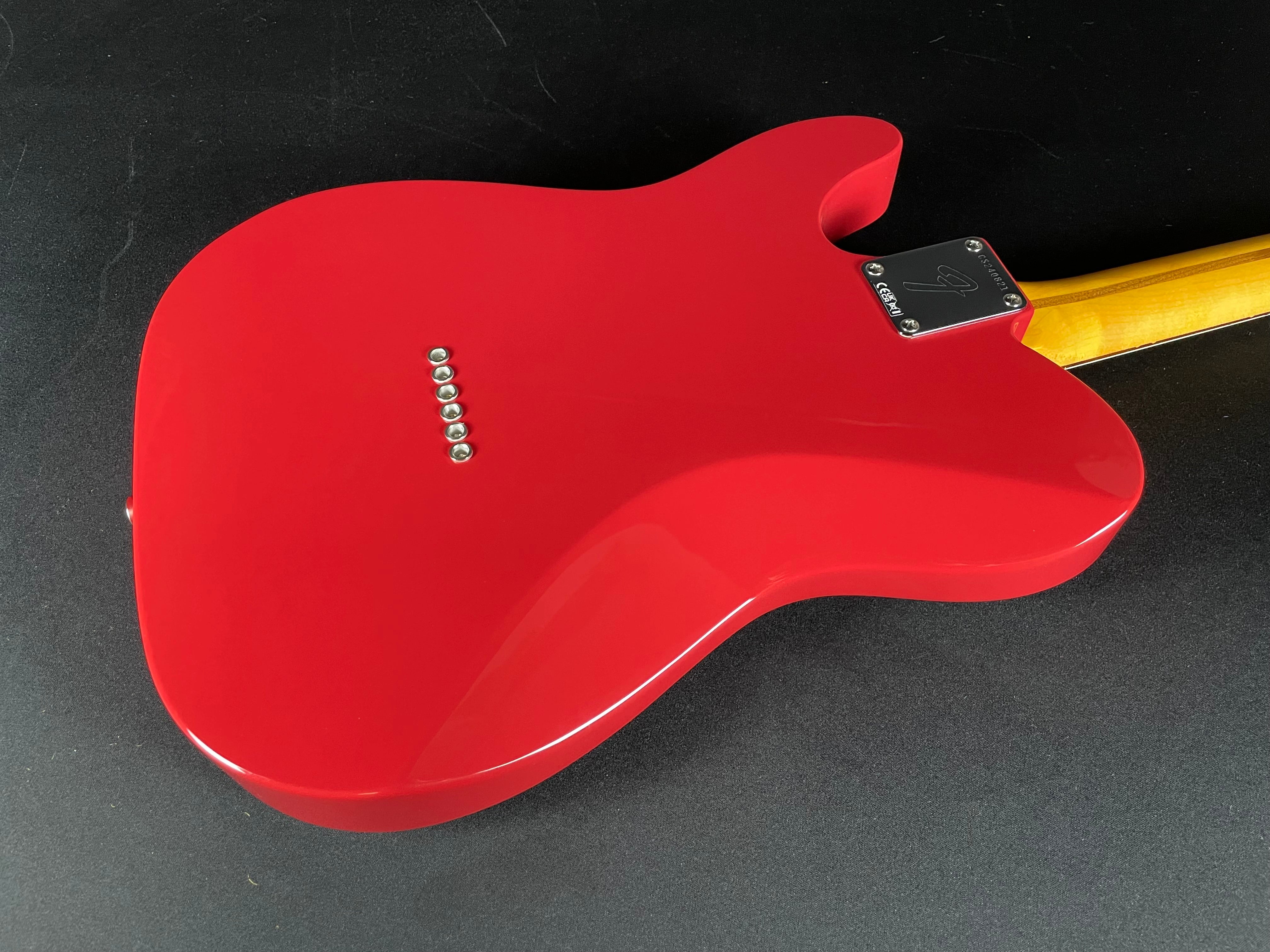 Fender Chris Shiflett Cleaver Telecaster Deluxe - Dakota Red - Metronome Music Inc.