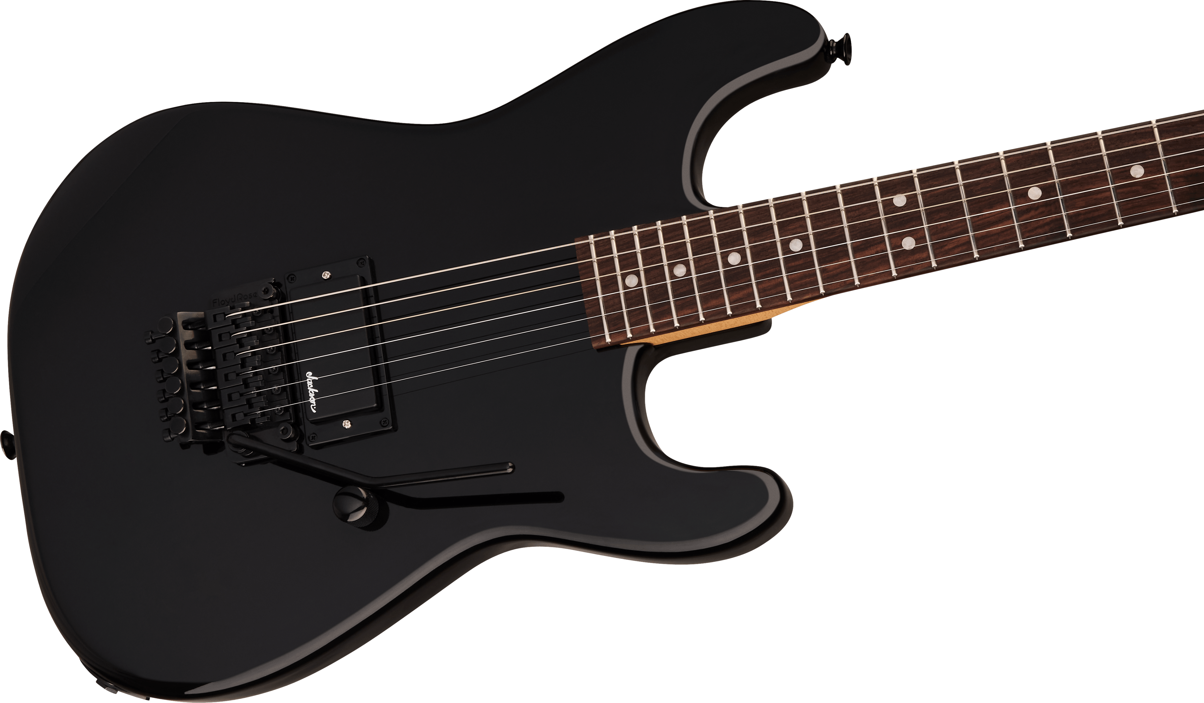 Jackson Pro Origins 1985 San Dimas SD1A H,  Gloss Black (9-10-25) - Metronome Music Inc.