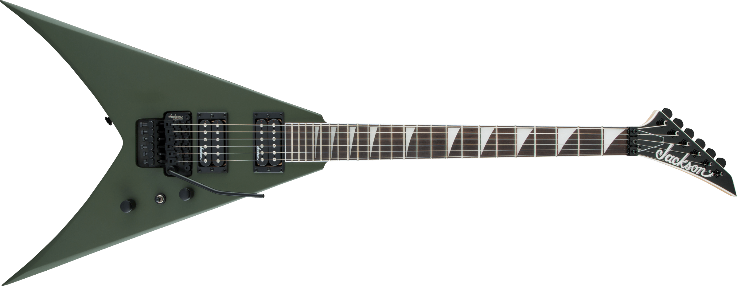 Jackson  JS Series King V JS32, Amaranth Fingerboard, Matte Army Drab - Metronome Music Inc.
