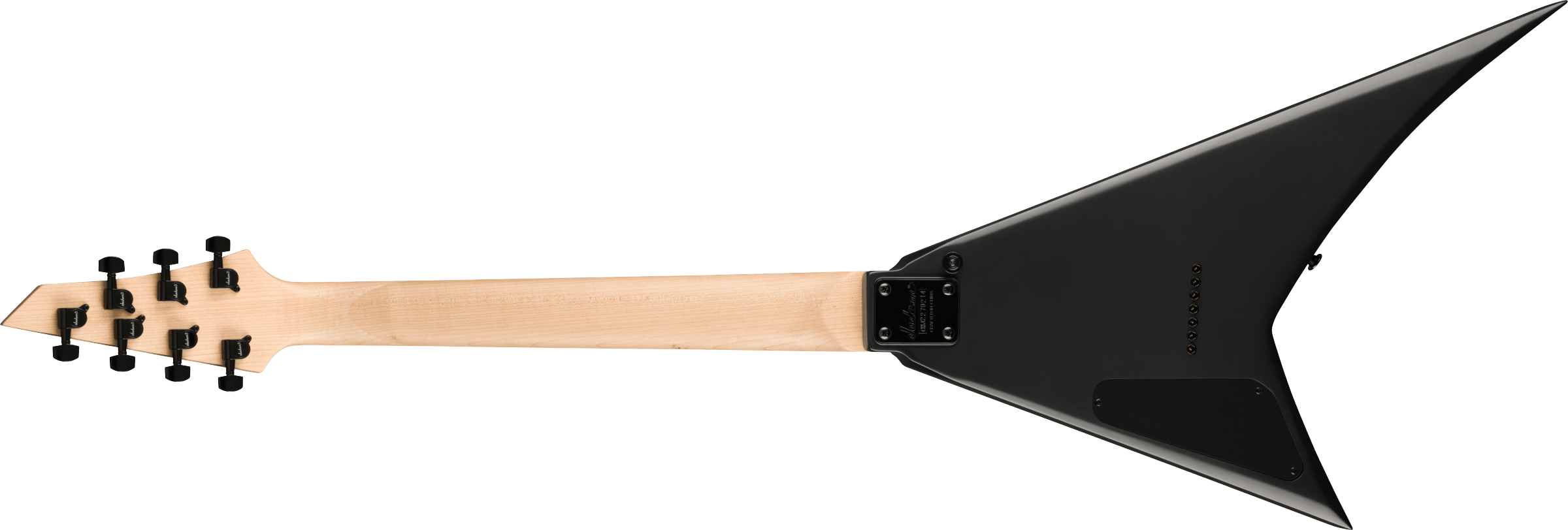 Jackson  JS Series Rhoads JS22-7 RR HT, Amaranth Fingerboard, Satin Black - Metronome Music Inc.
