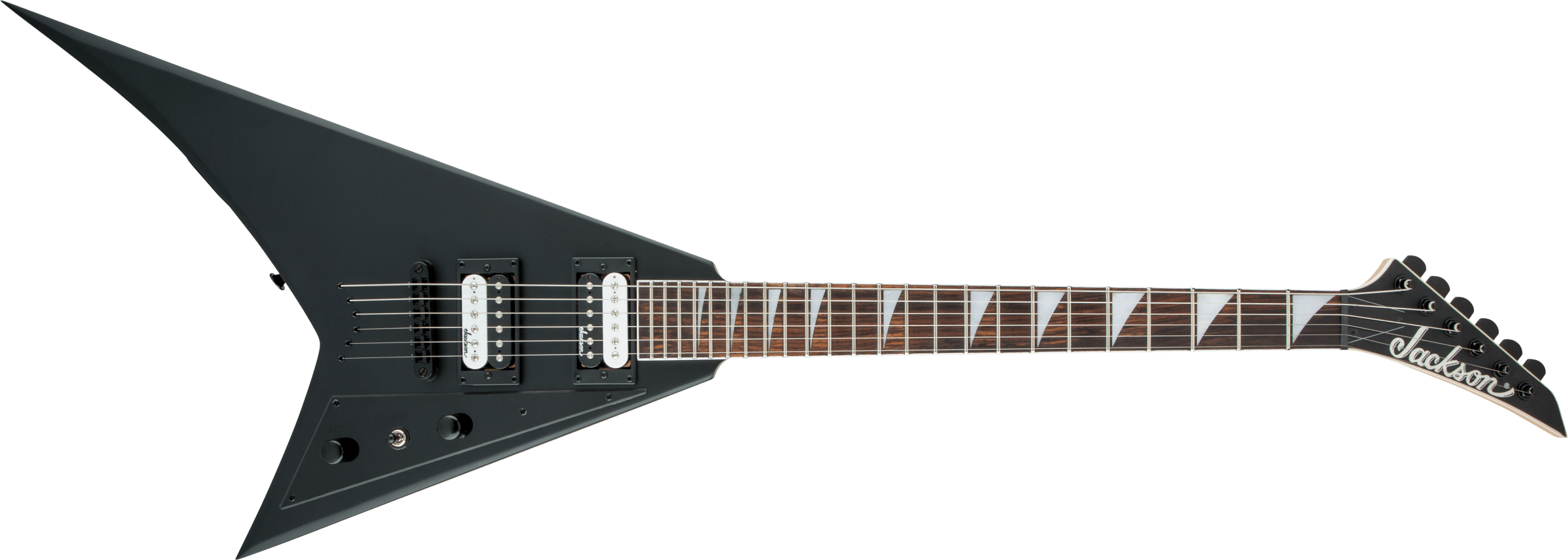 Jackson   JS Series Rhoads JS32T, Amaranth Fingerboard, Satin Black - Metronome Music Inc.